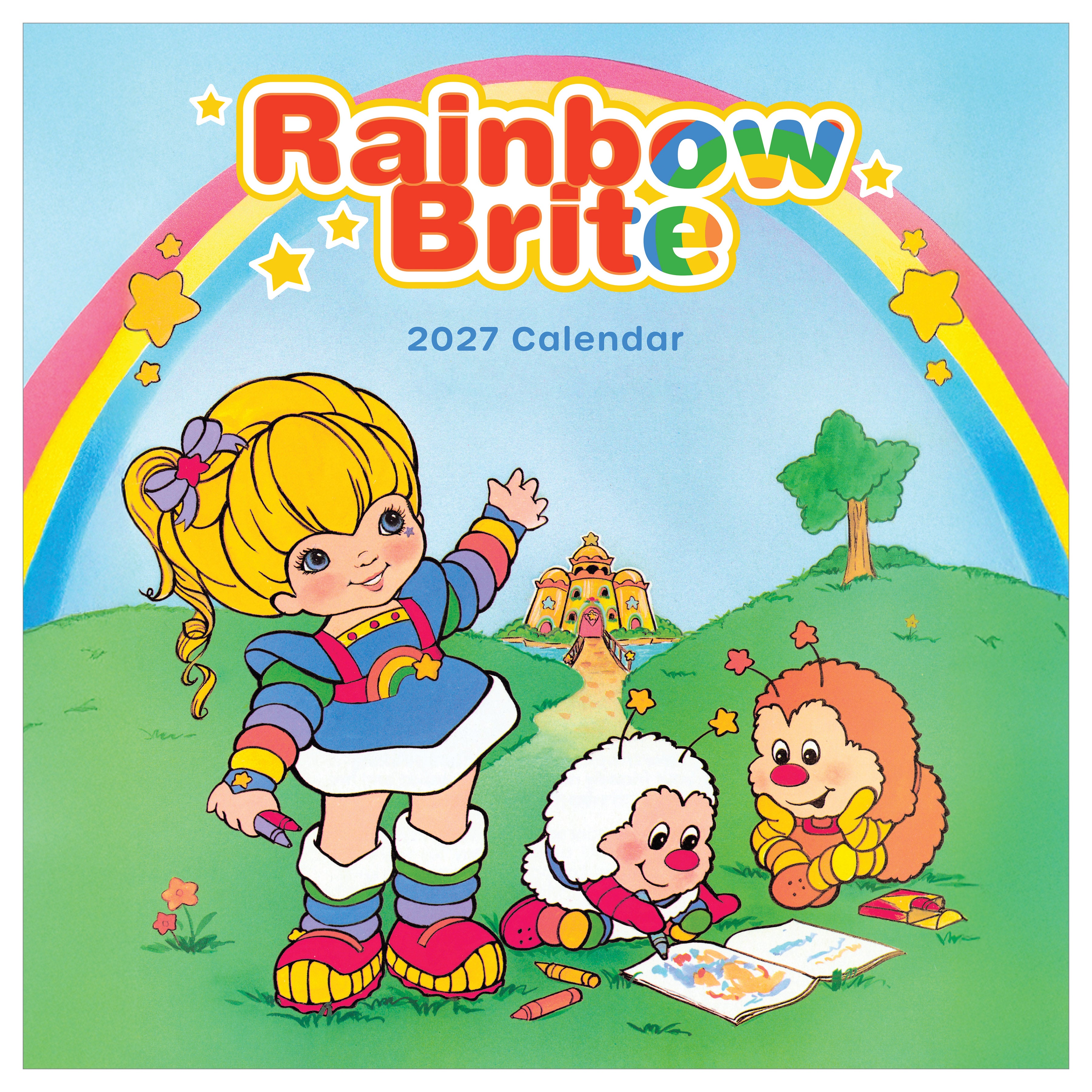 2027 Rainbow Brite - Square Wall Calendar