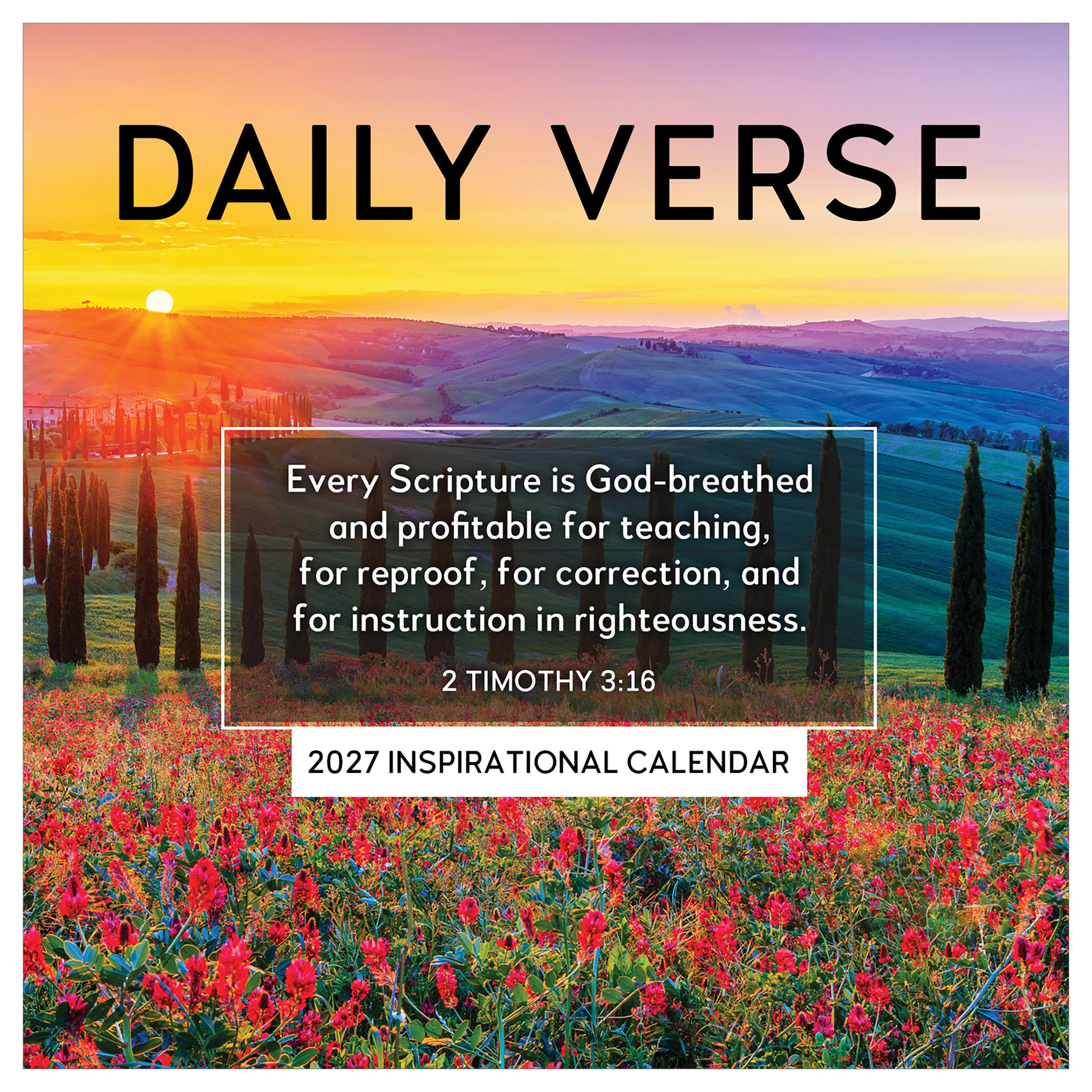 2027 Daily Verse - Boxed Page-A-Day Calendar