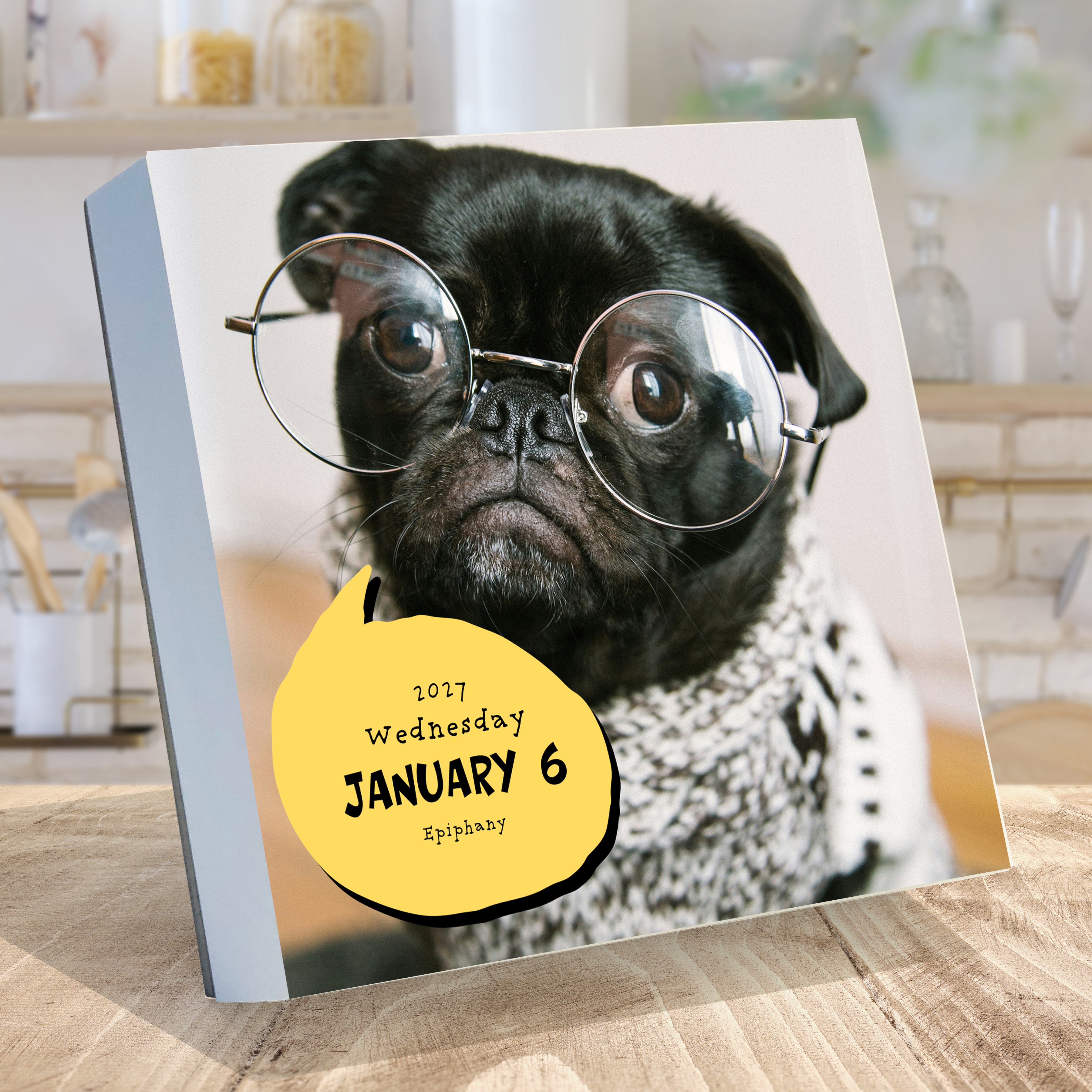 2027 Dog A Day - Boxed Page-A-Day Calendar