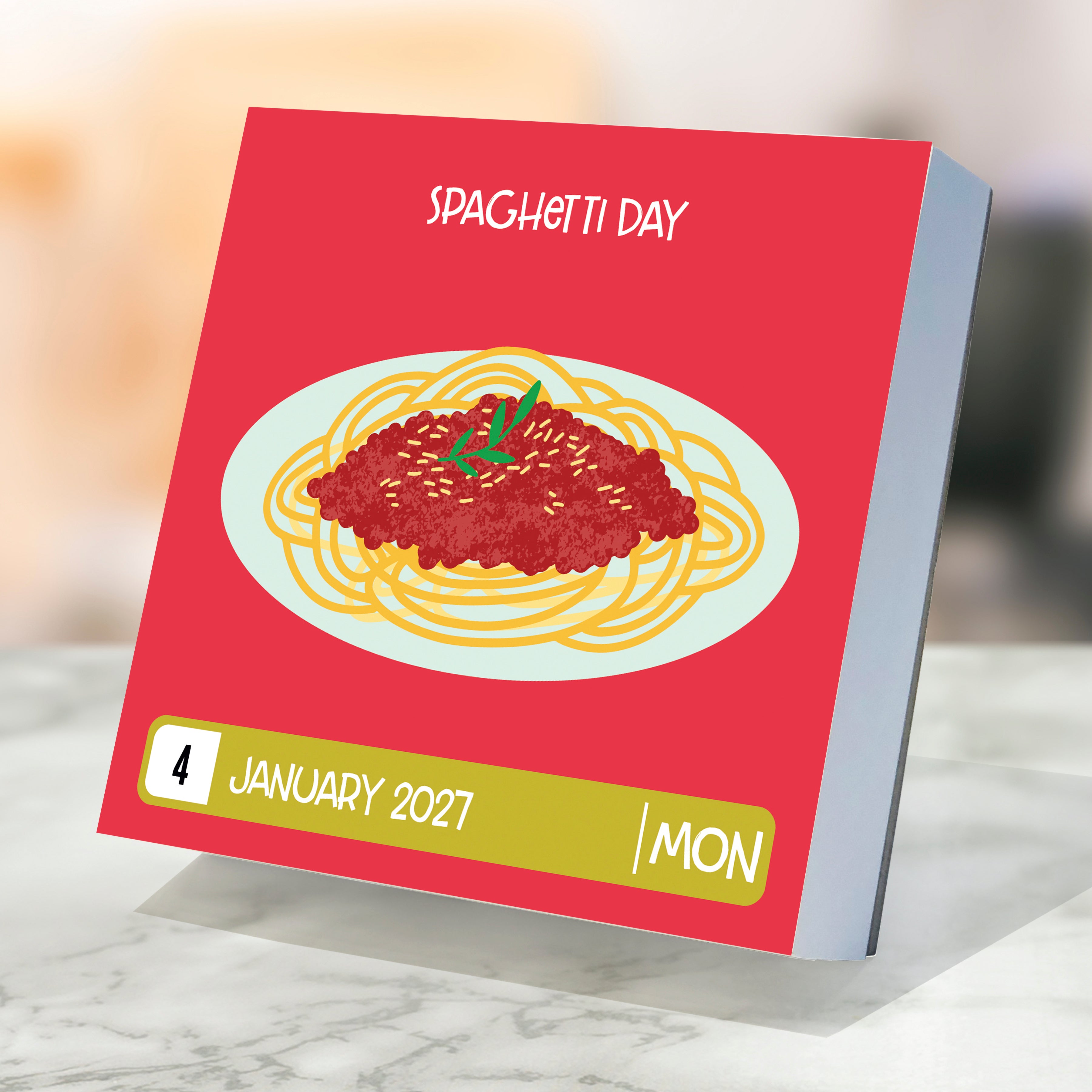 2027 Every Day's A Holiday - Boxed Page-A-Day Calendar