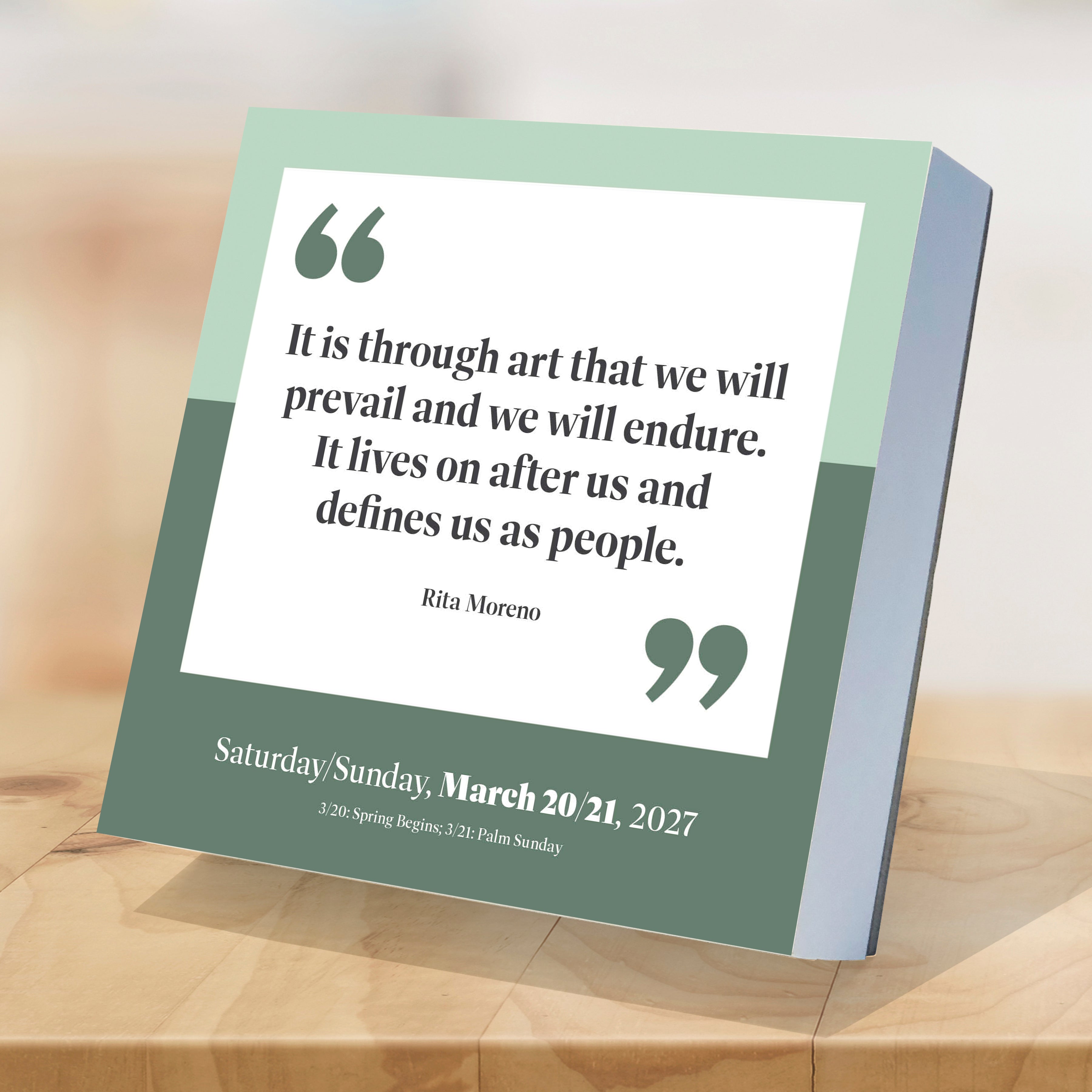 2027 Inspire - Boxed Page-A-Day Calendar