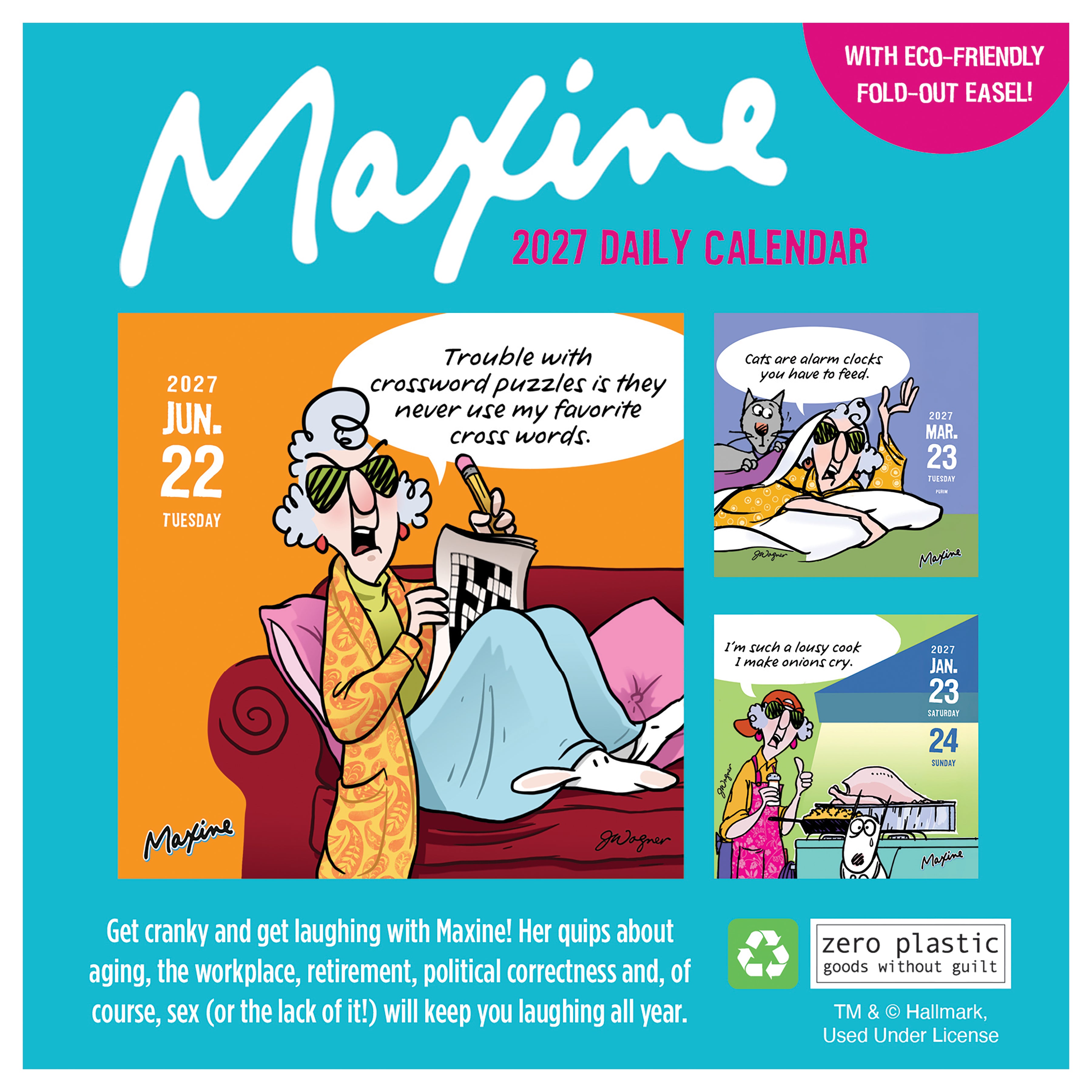 2027 Maxine - Boxed Page-A-Day Calendar