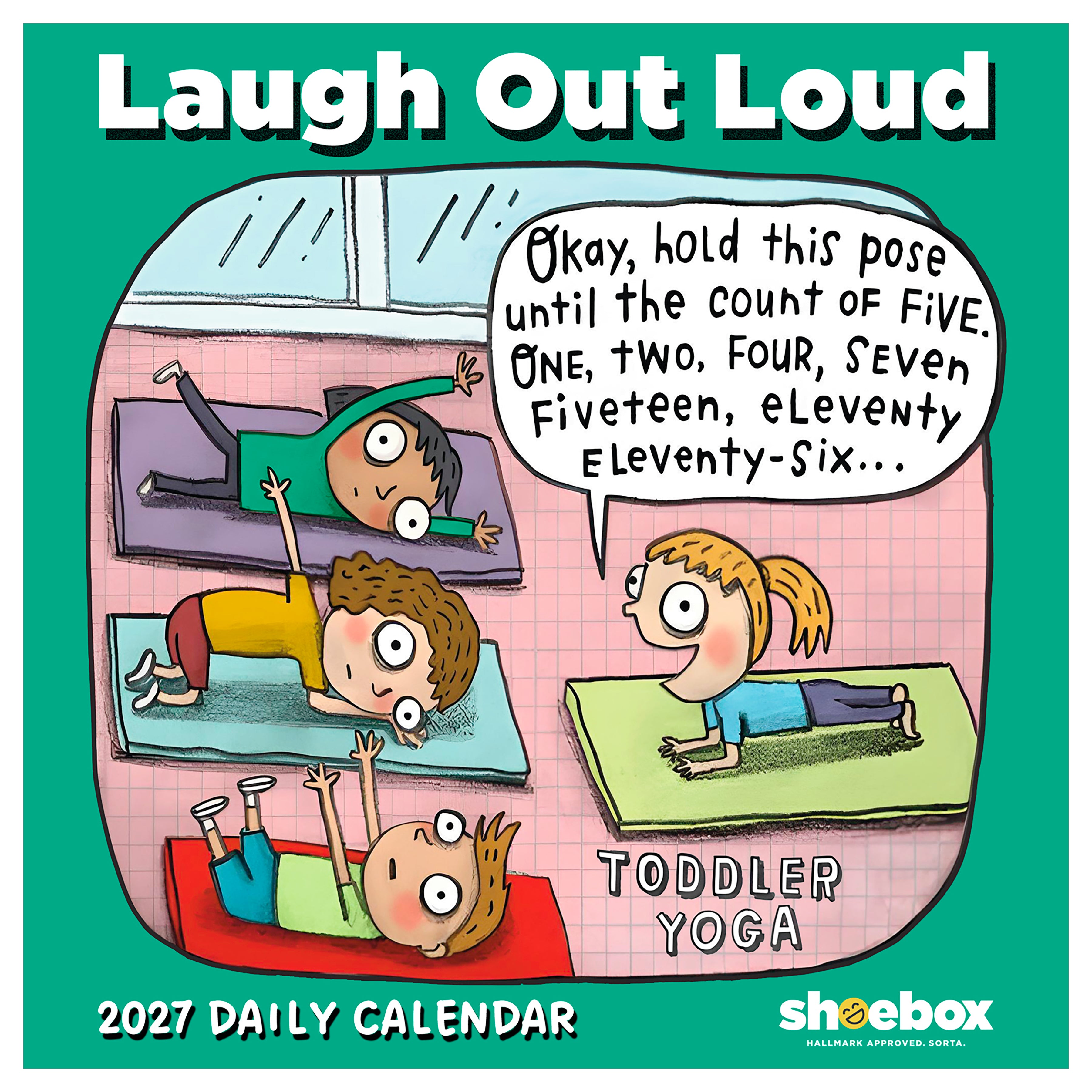 2027 Shoebox - Boxed Page-A-Day Calendar