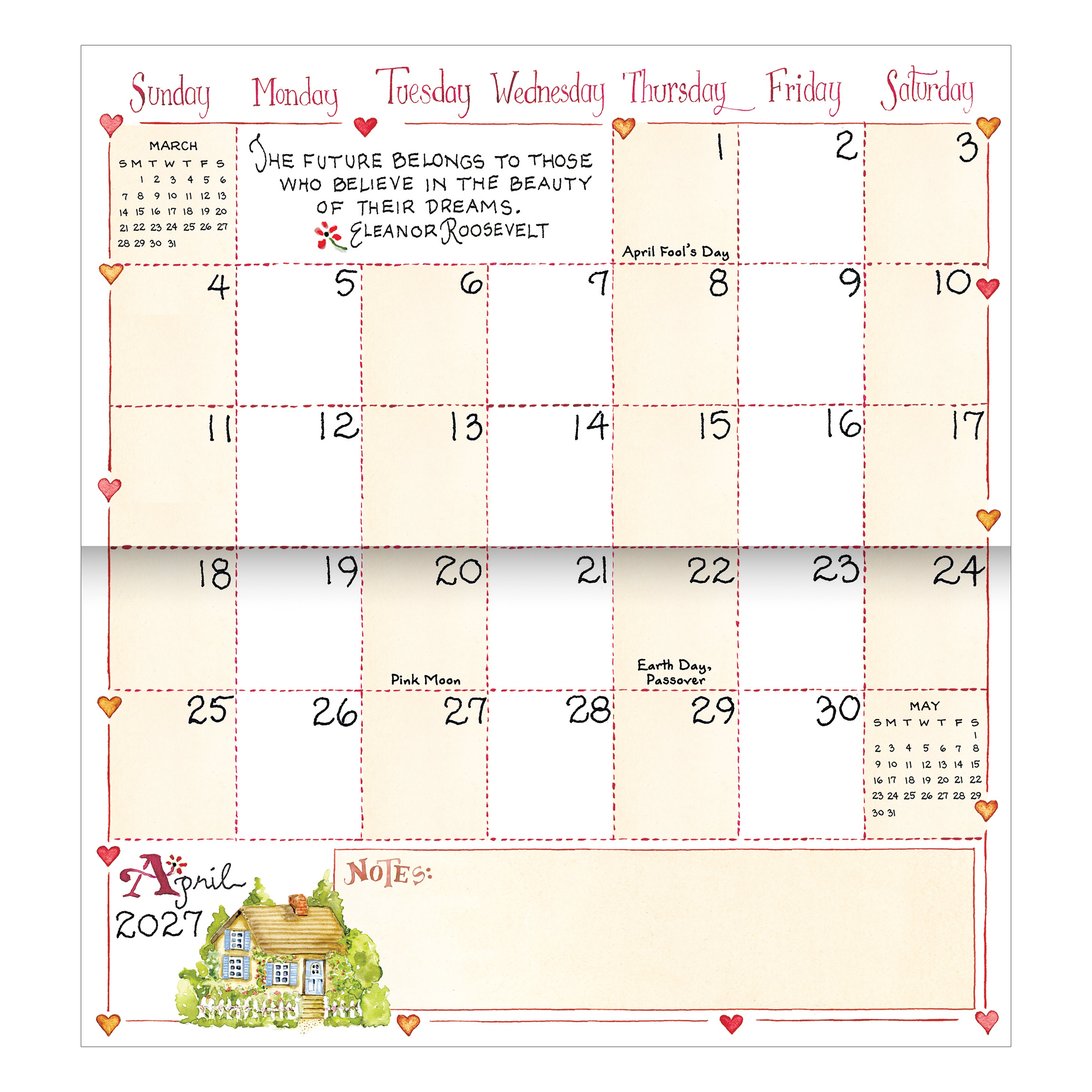 2027-2028 Susan Branch - Small Monthly Pocket Diary/Planner