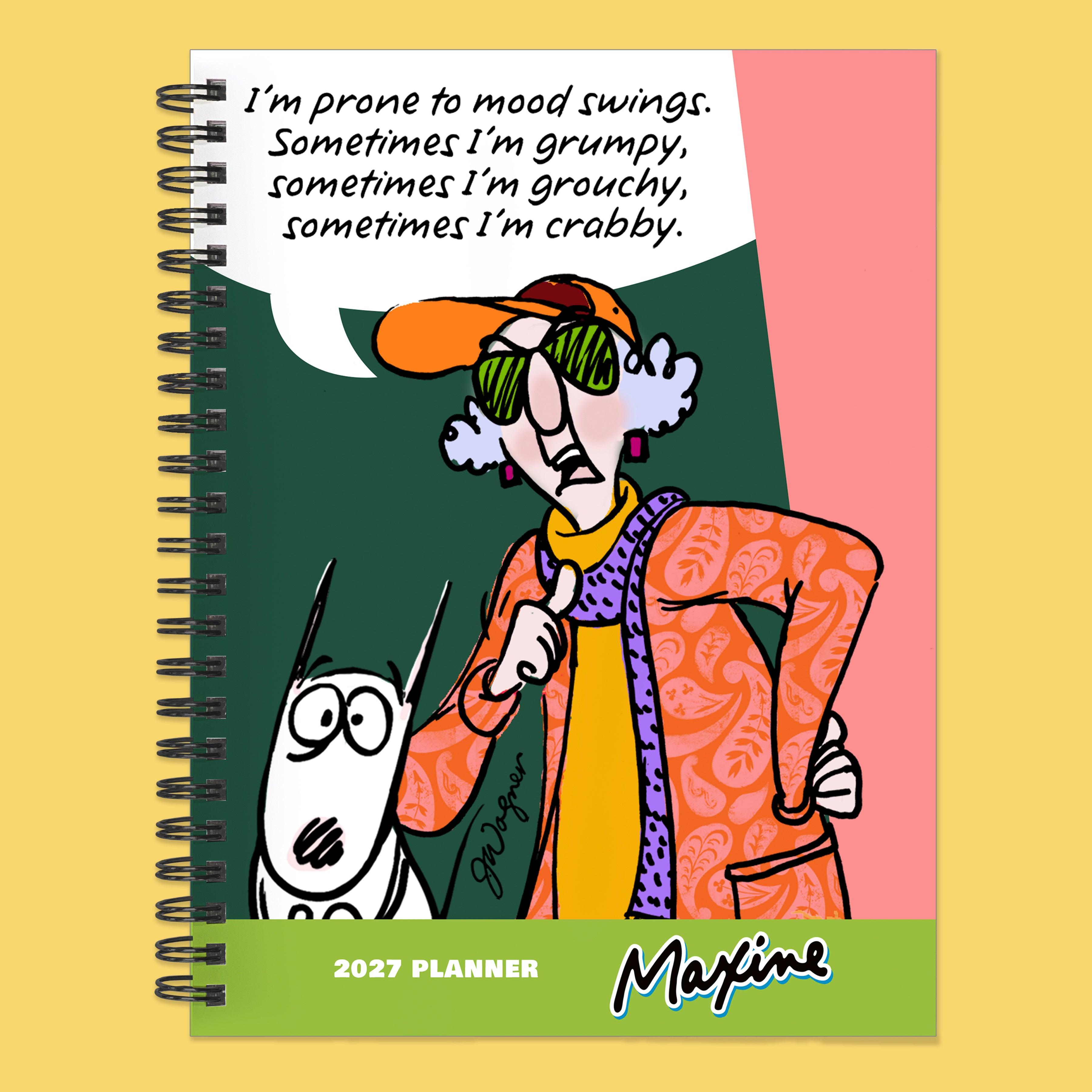 2027 Maxine - Medium Weekly and Monthly Diary/Planner