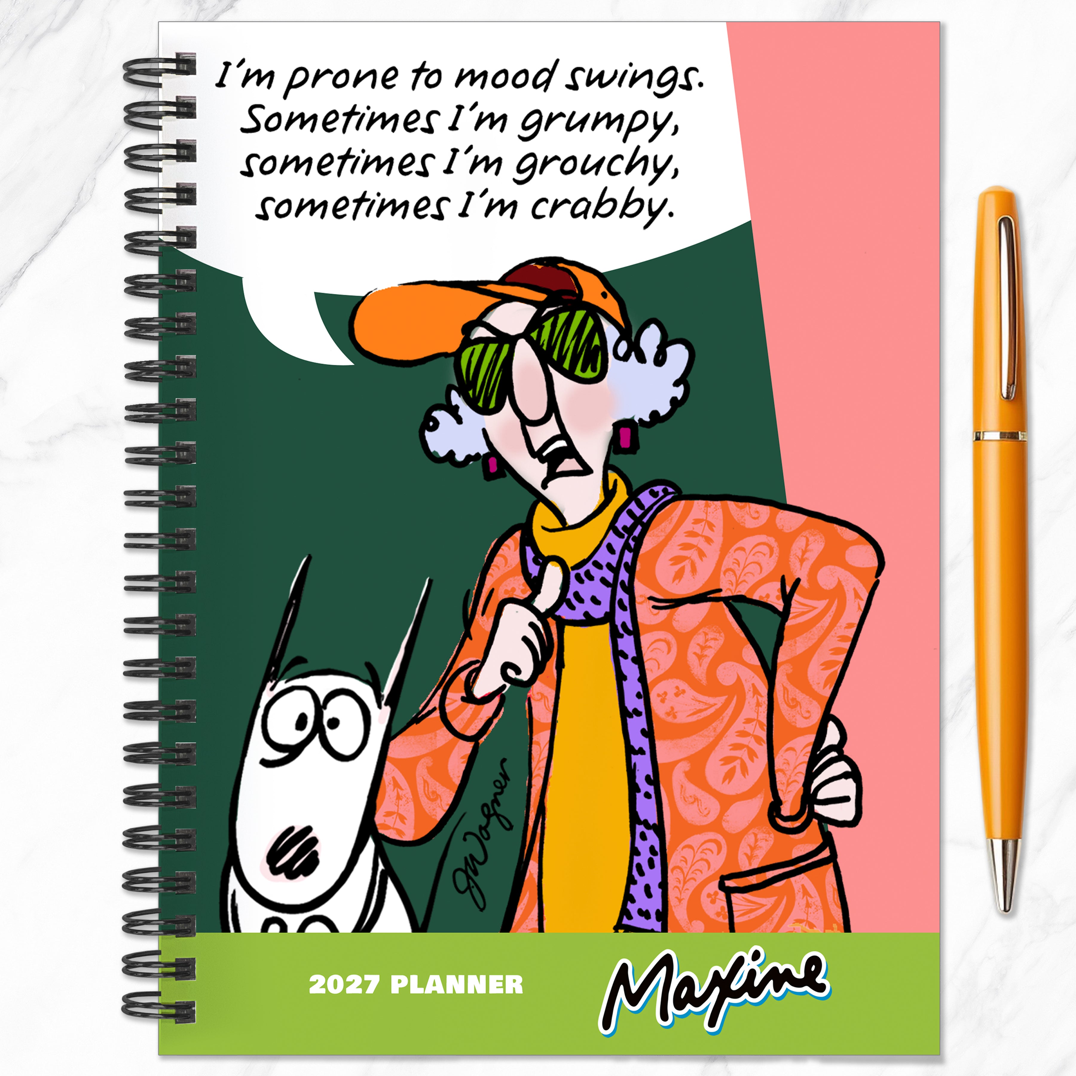 2027 Maxine - Medium Weekly and Monthly Diary/Planner