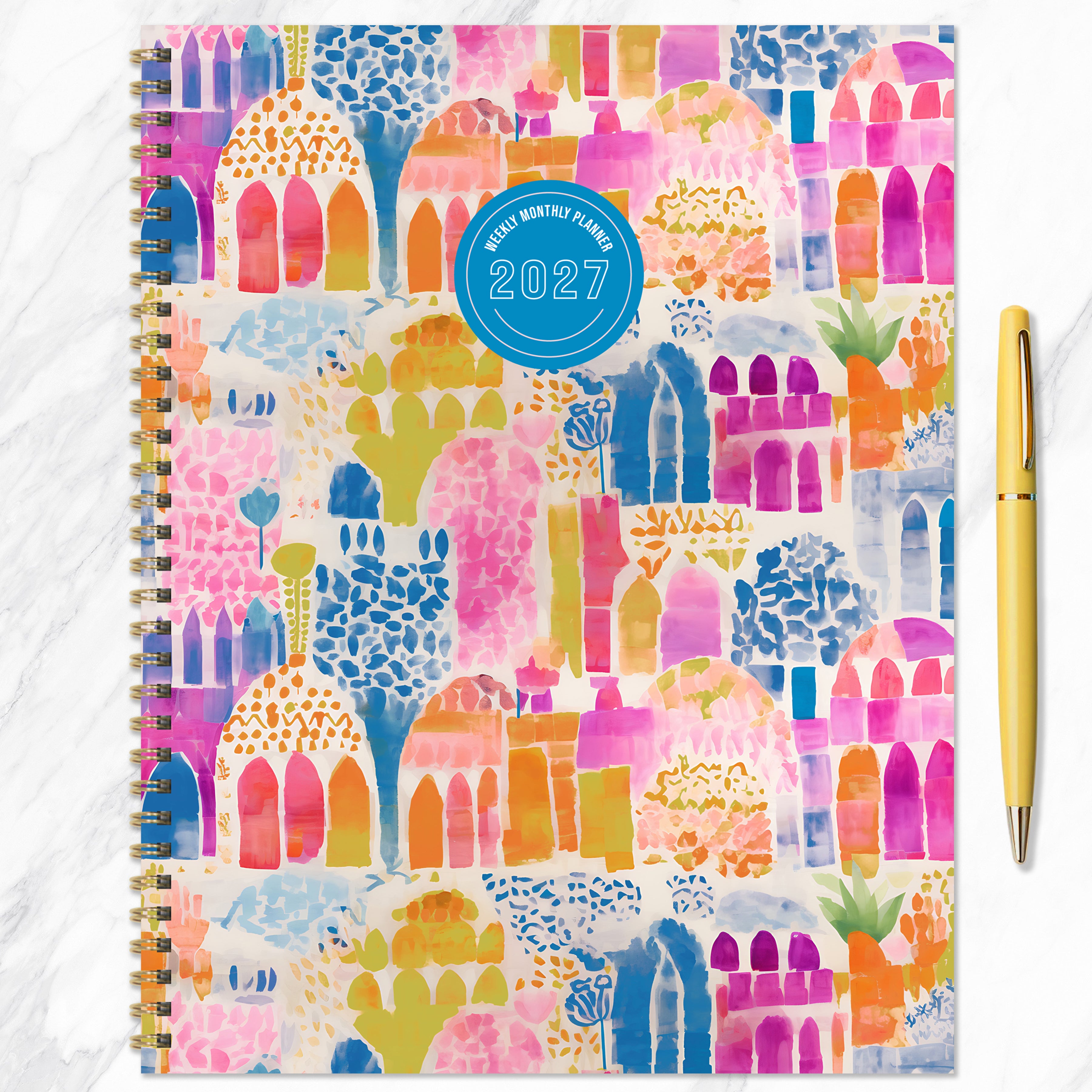 2027 Windows and Doors - Large Weekly and Monthly Diary/Planner