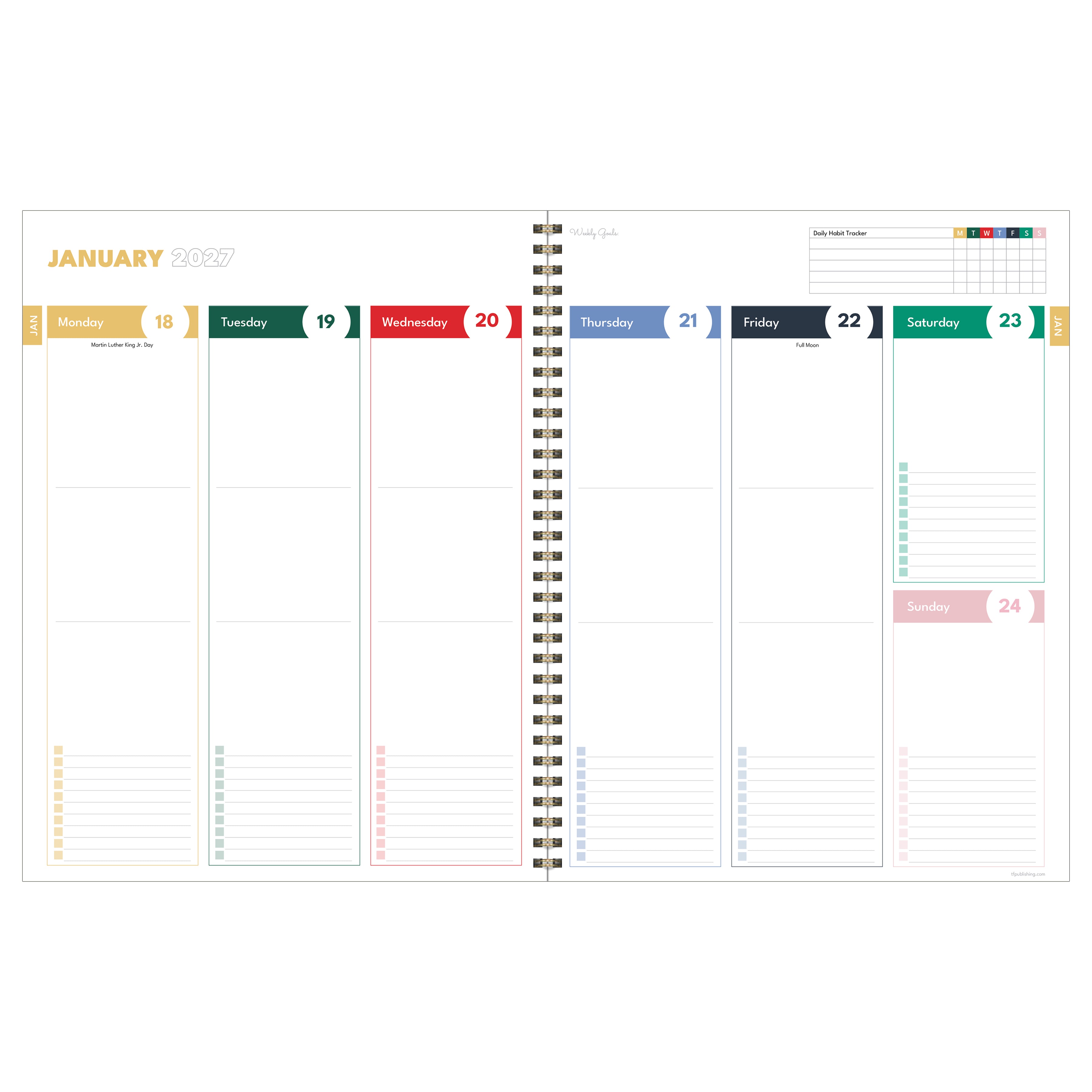 2027 Cherry Picked - Large Weekly and Monthly Diary/Planner