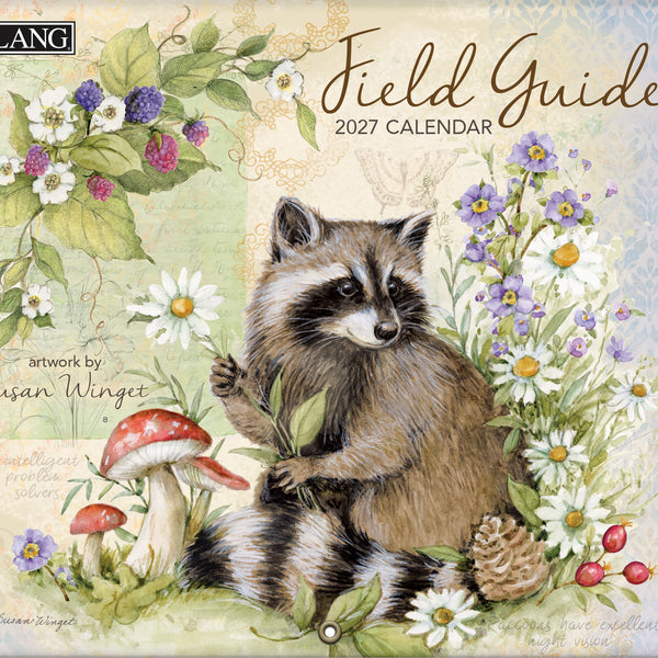 2027 LANG Field Guide - Deluxe Wall Calendar by Susan Winget