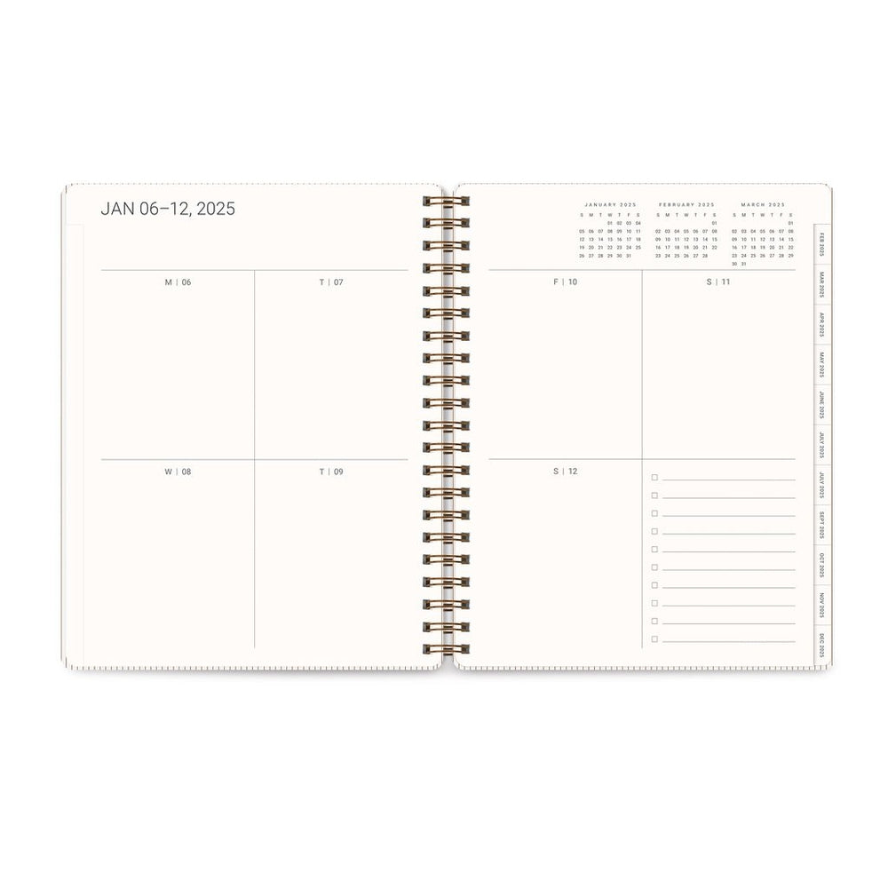 2025 Tawny Brown - Baxter Weekly & Monthly Diary/Planner