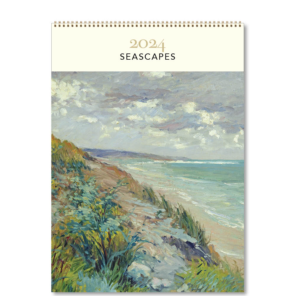 2024 Seascapes - Deluxe Wall Calendar