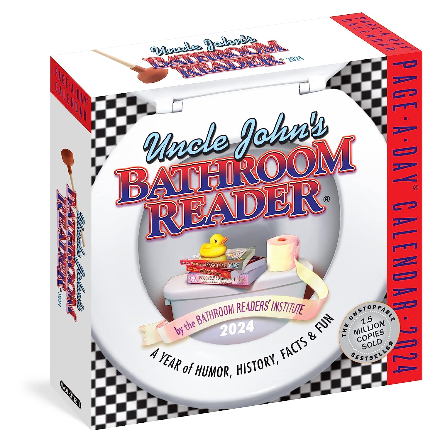 2024 Uncle John's Bathroom Reader - Daily Boxed Page-A-Day Calendar