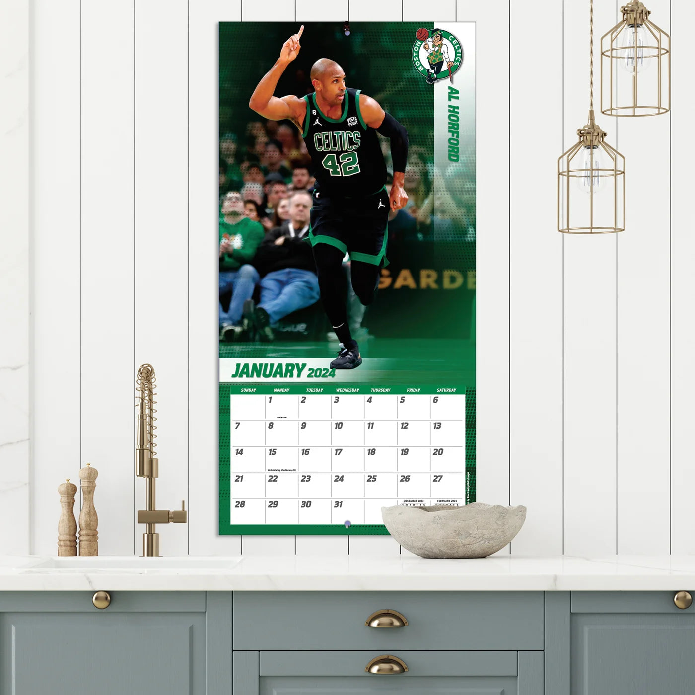 2024 Boston Celtics Square Wall Calendar Sports Calendars by LANG