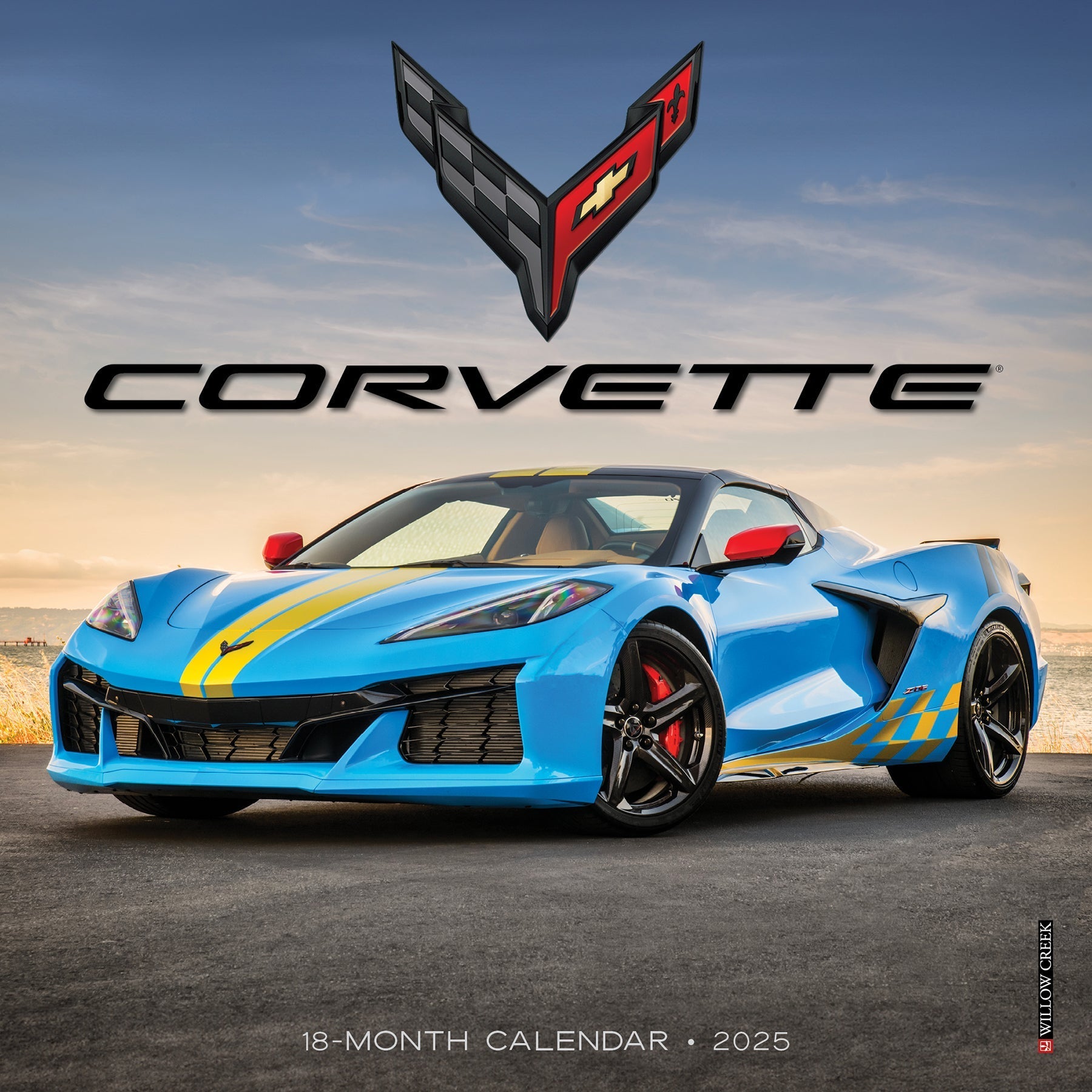 2025 Corvette - Mini Wall Calendar (US Only)