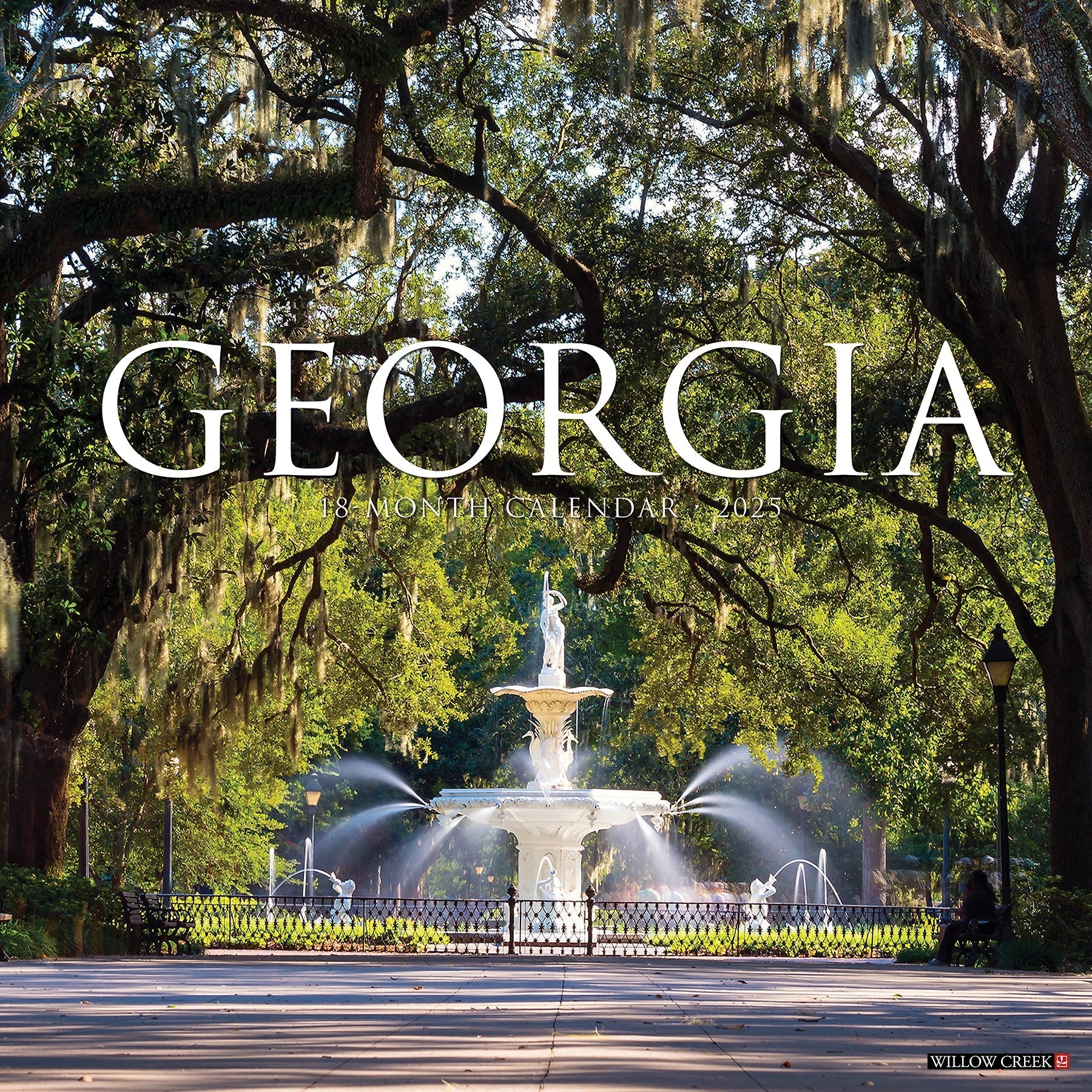 2025 Georgia - Square Wall Calendar (US Only)