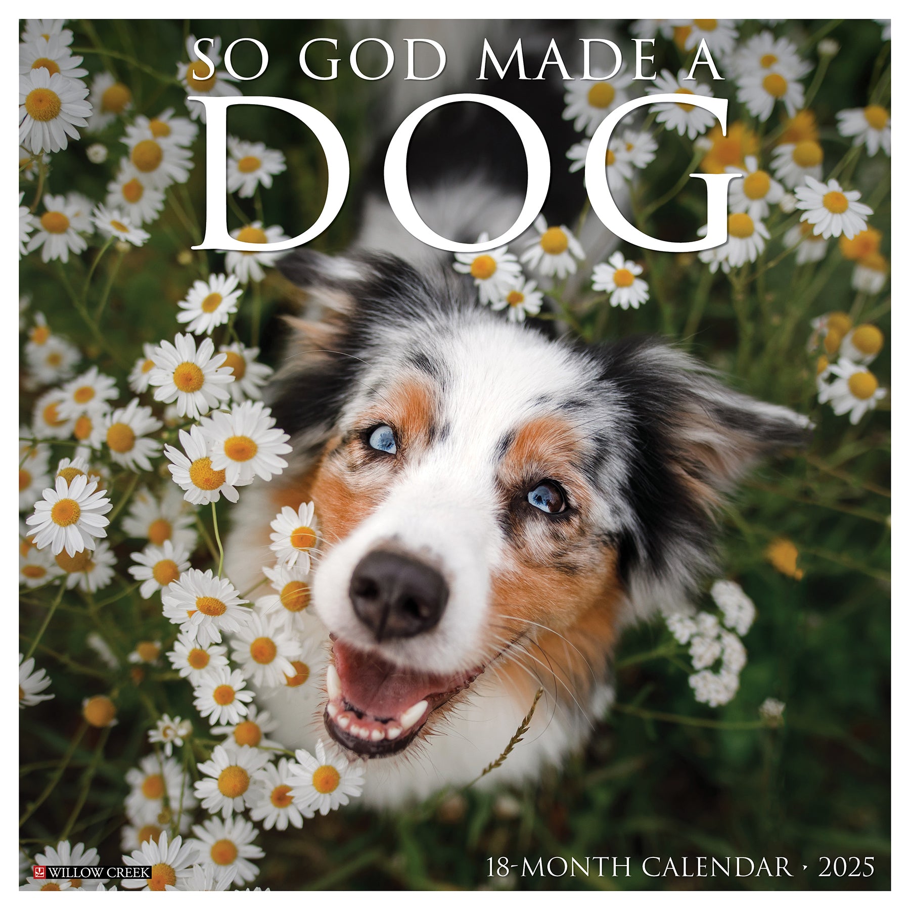 2025 So God Made a Dog - Square Wall Calendar (US Only)