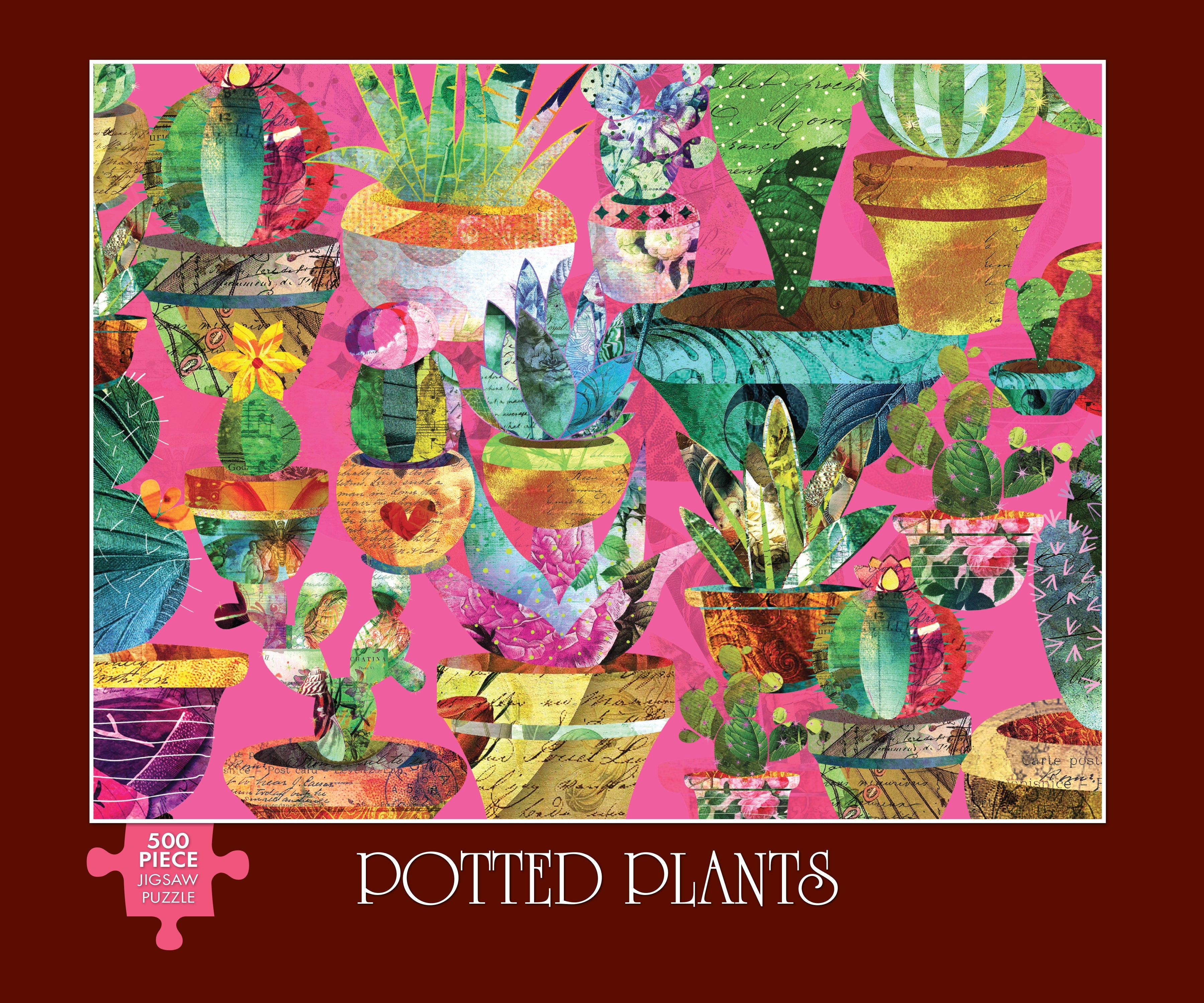 Potted Plants 500 Piece - Jigsaw Puzzle