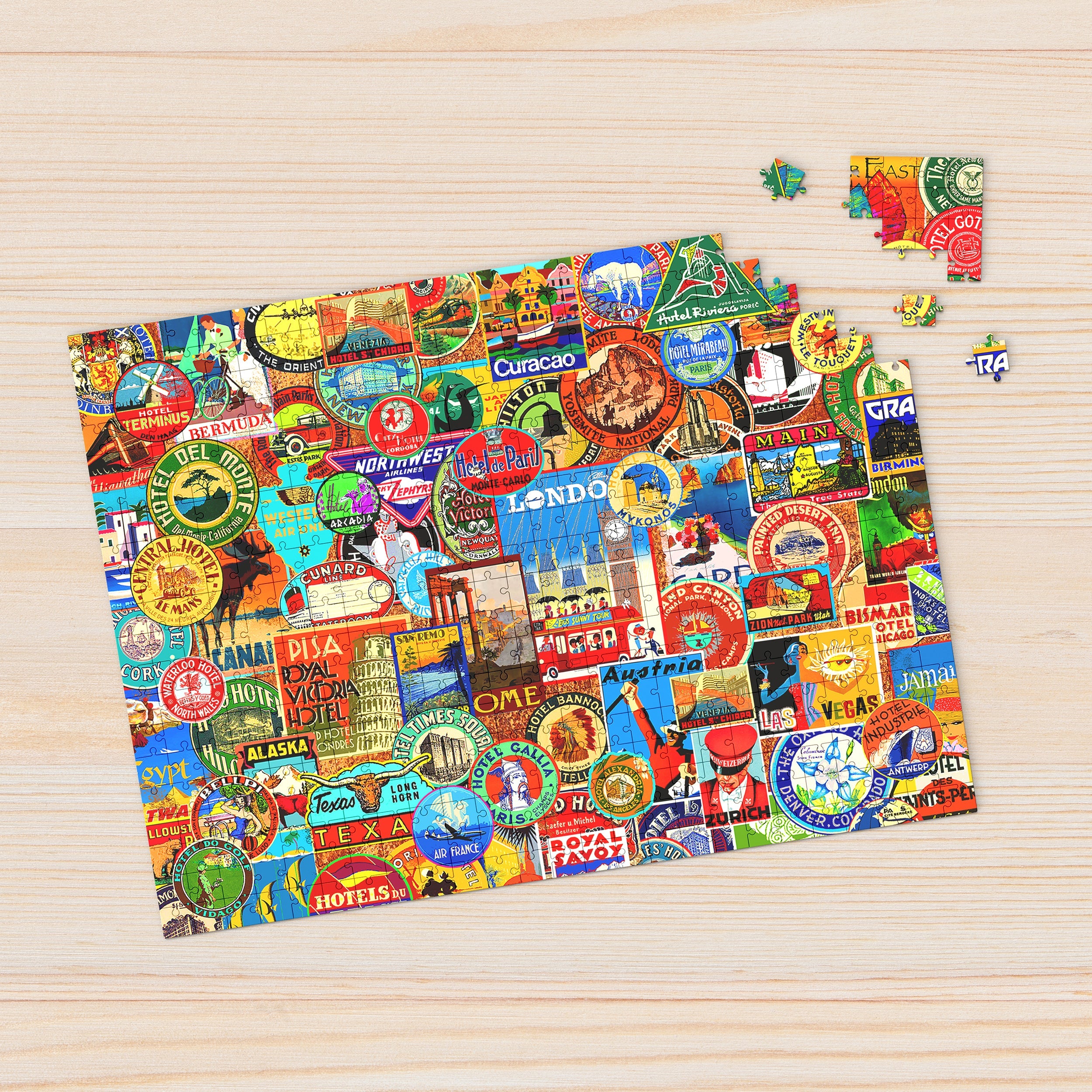 World of Travel 1000 Piece - Jigsaw Puzzle