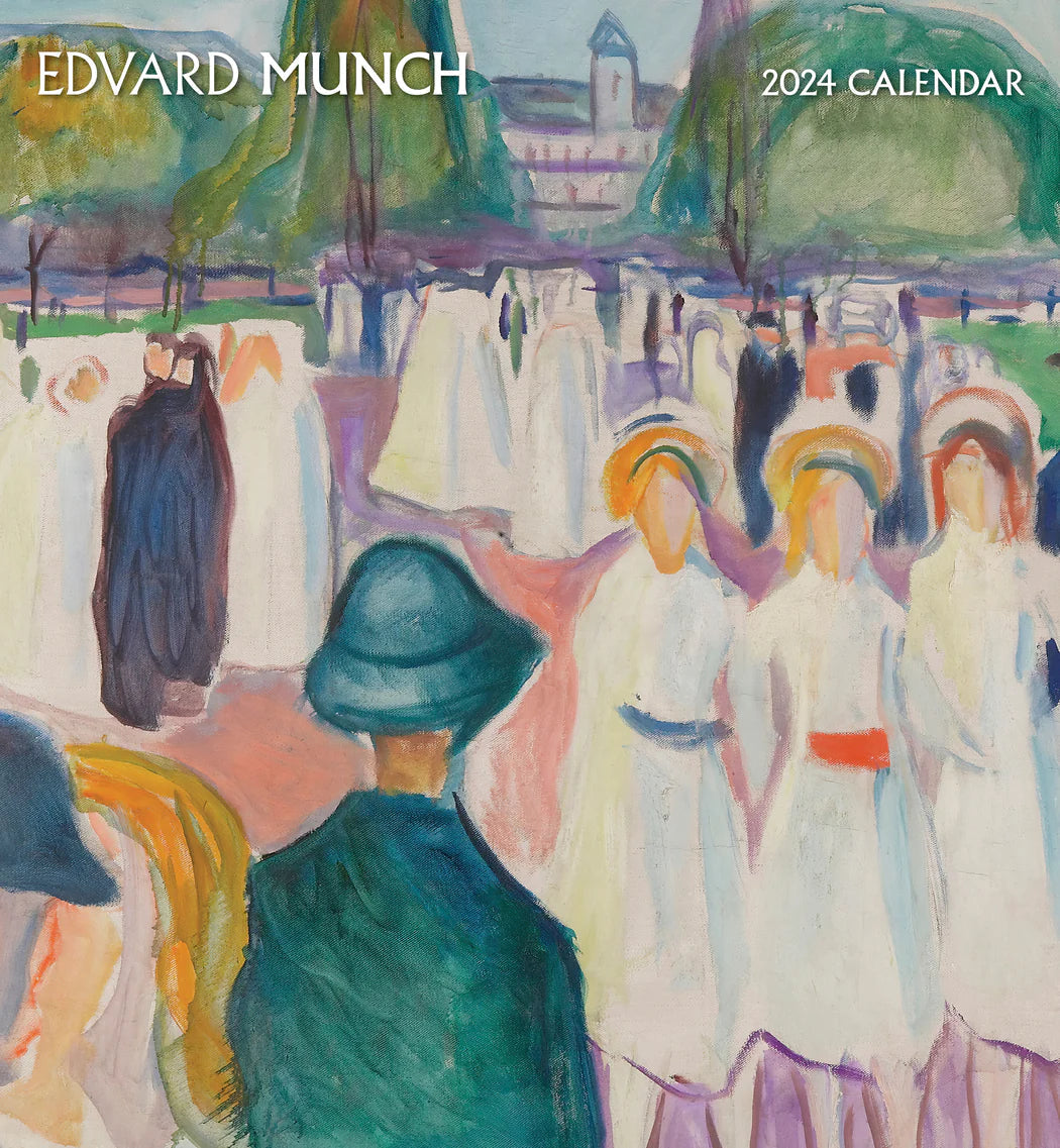 2024 Edvard Munch v3 - Square Wall Calendar
