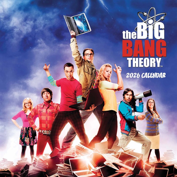 2026 The Big Bang Theory - Square Wall Calendar