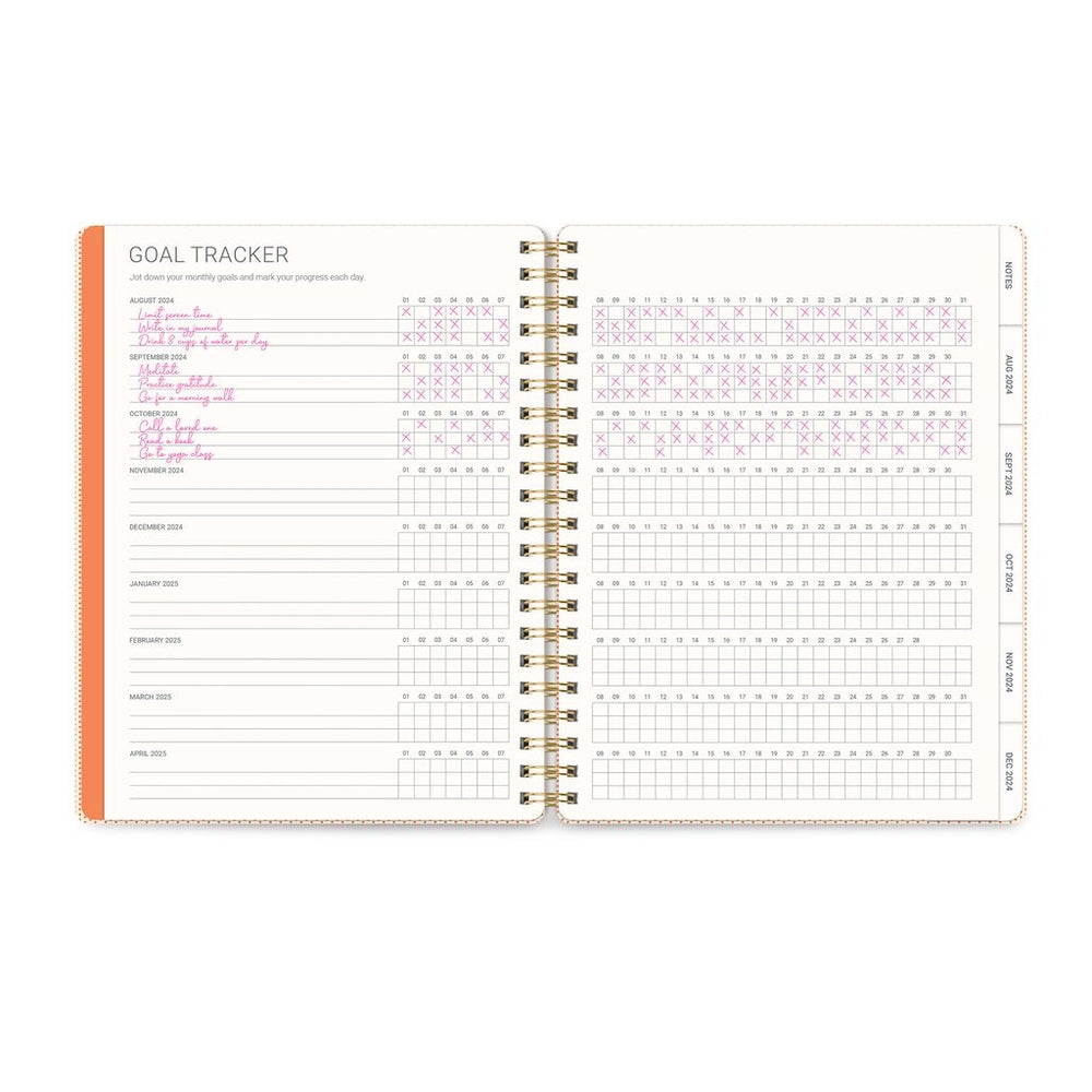 2025 Endless Summer - Baxter Weekly & Monthly Diary/Planner