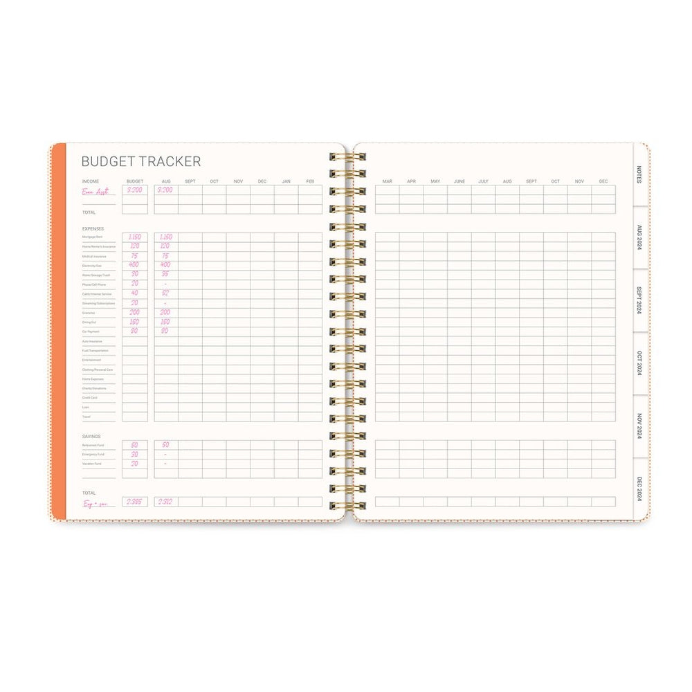 2025 Endless Summer - Baxter Weekly & Monthly Diary/Planner