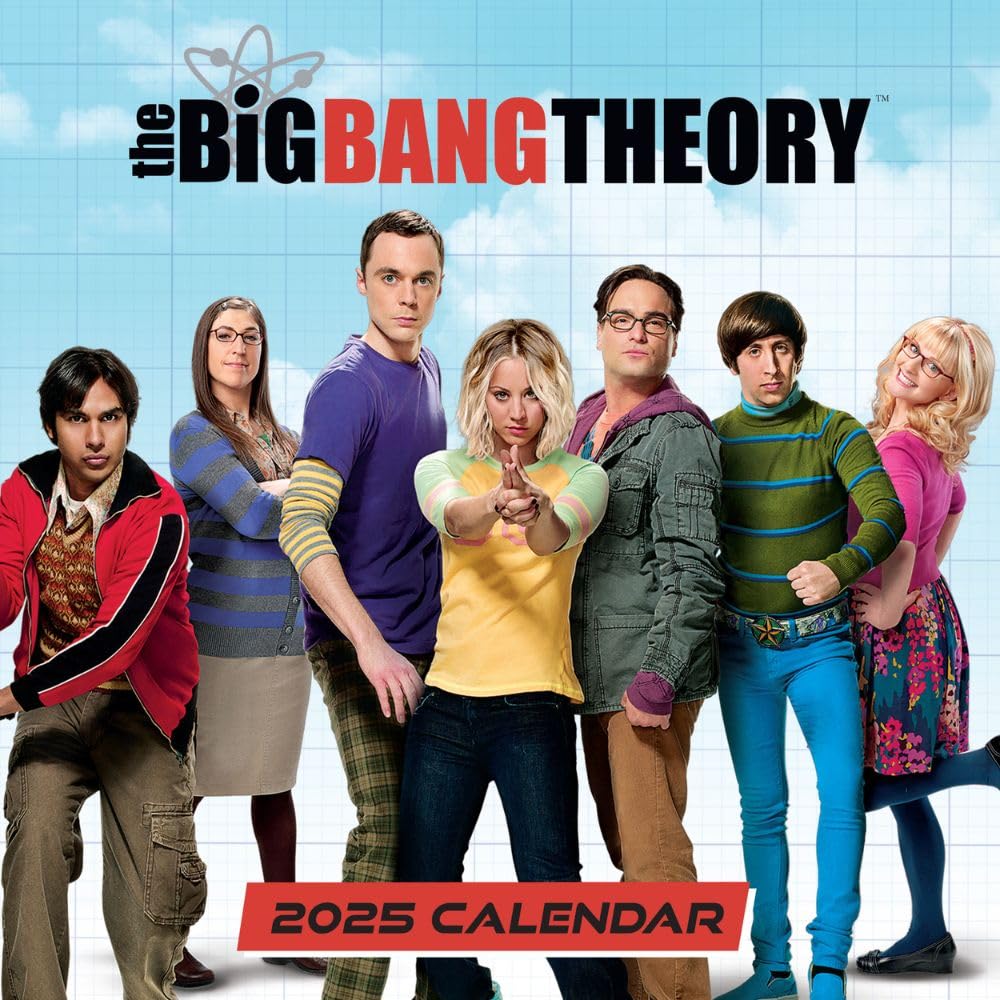 2025 The Big Bang Theory - Square Wall Calendar