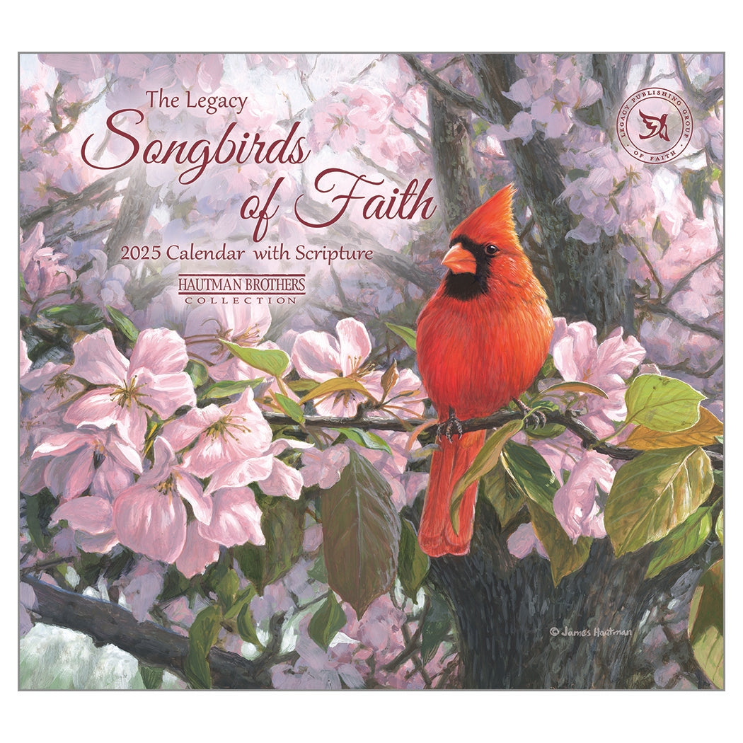 2025 Legacy Songbirds Of Faith - Deluxe Wall Calendar