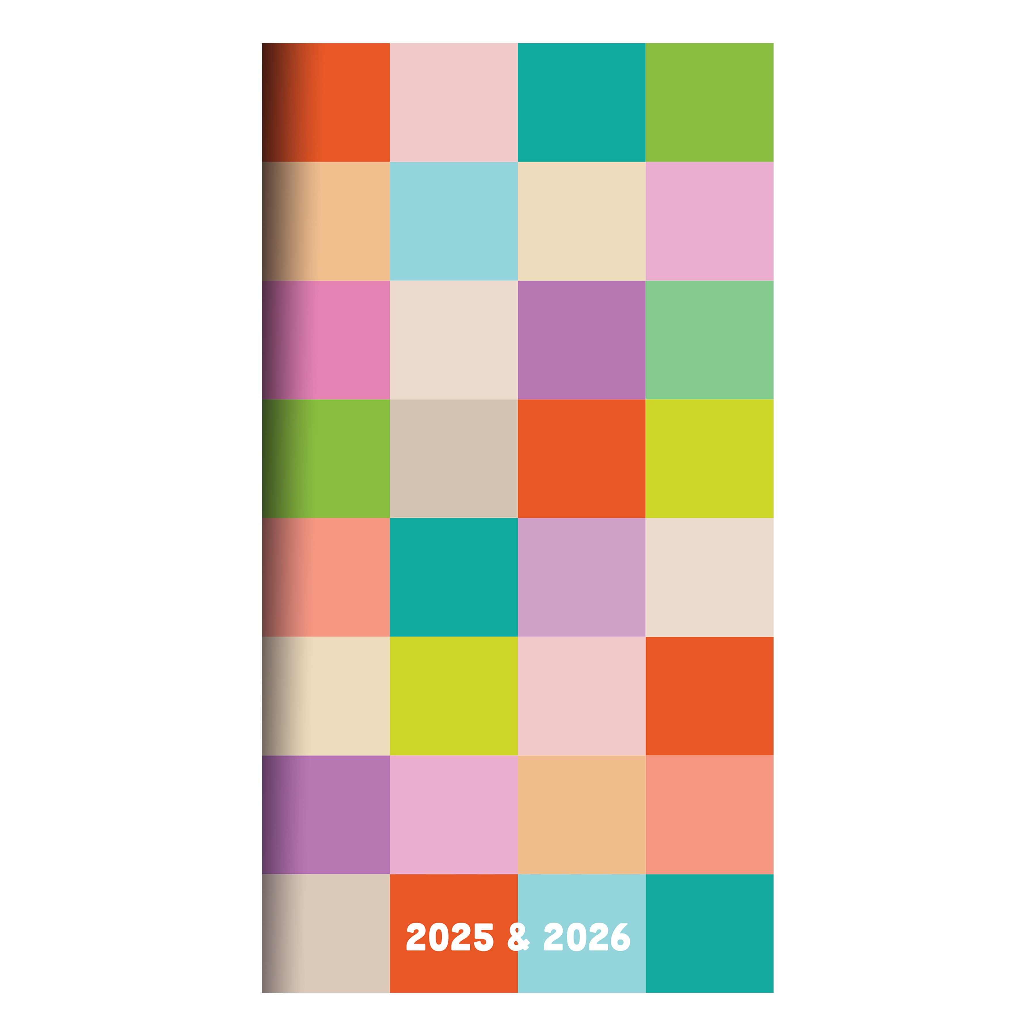 2025-2026 Check Your Colors - Small Monthly Pocket Diary/Planner