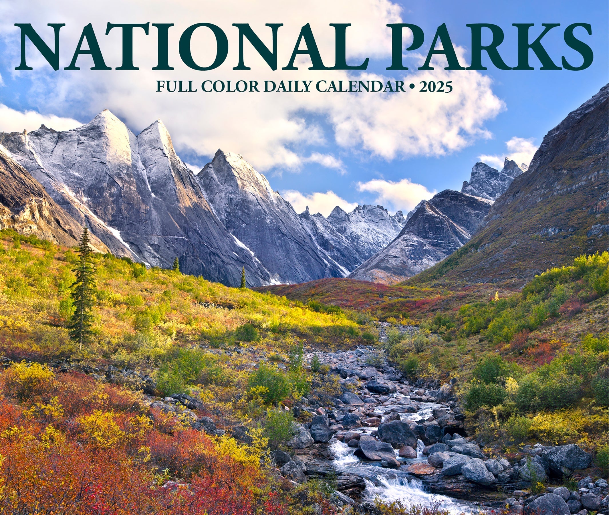 2025 National Parks - Daily Boxed Page-A-Day Calendar (US Only)