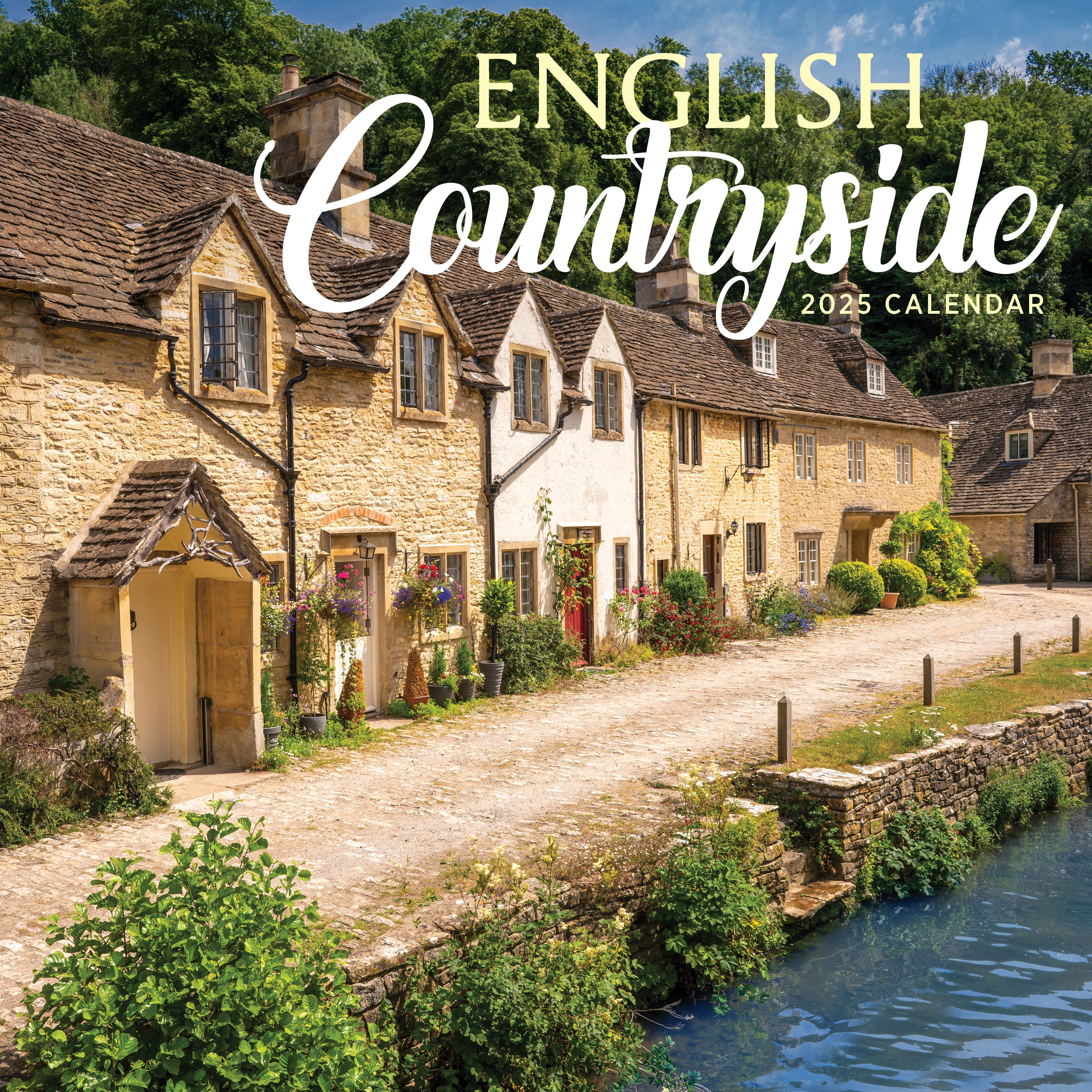 2025 English Countryside - Square Wall Calendar