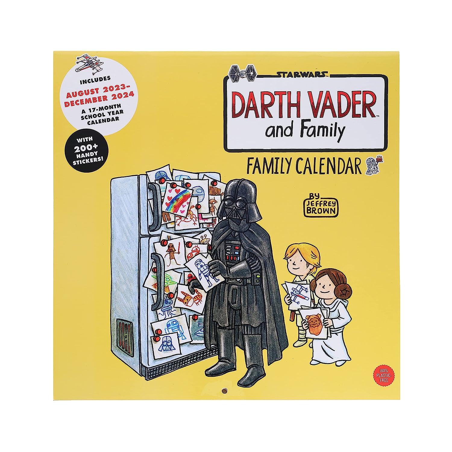 2024 Darth Vader and Family: Family Calendar - Square Wall Calendar  SOLD OUT