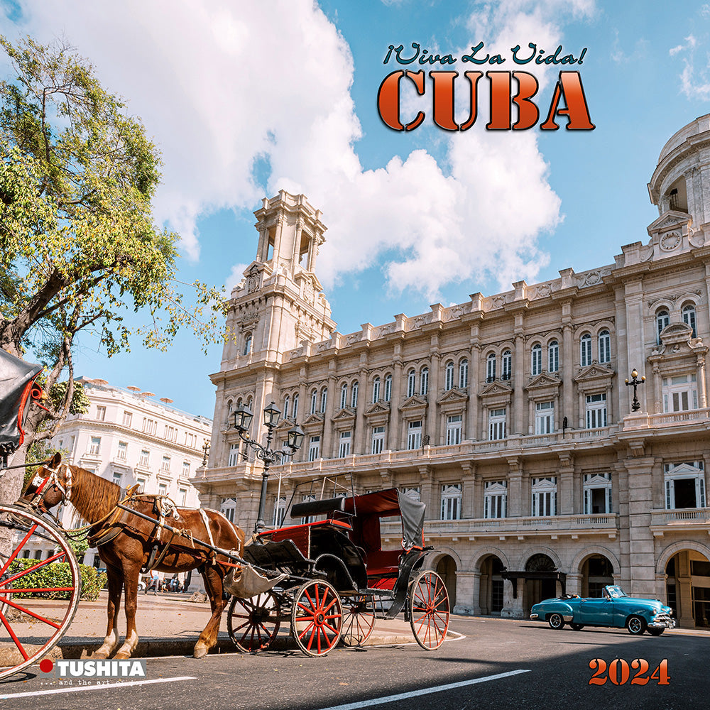 2024 Viva La Viva Cuba Square Wall Calendar Travel Calendars   376d12b661be8436b8c60d6adb497d6e 