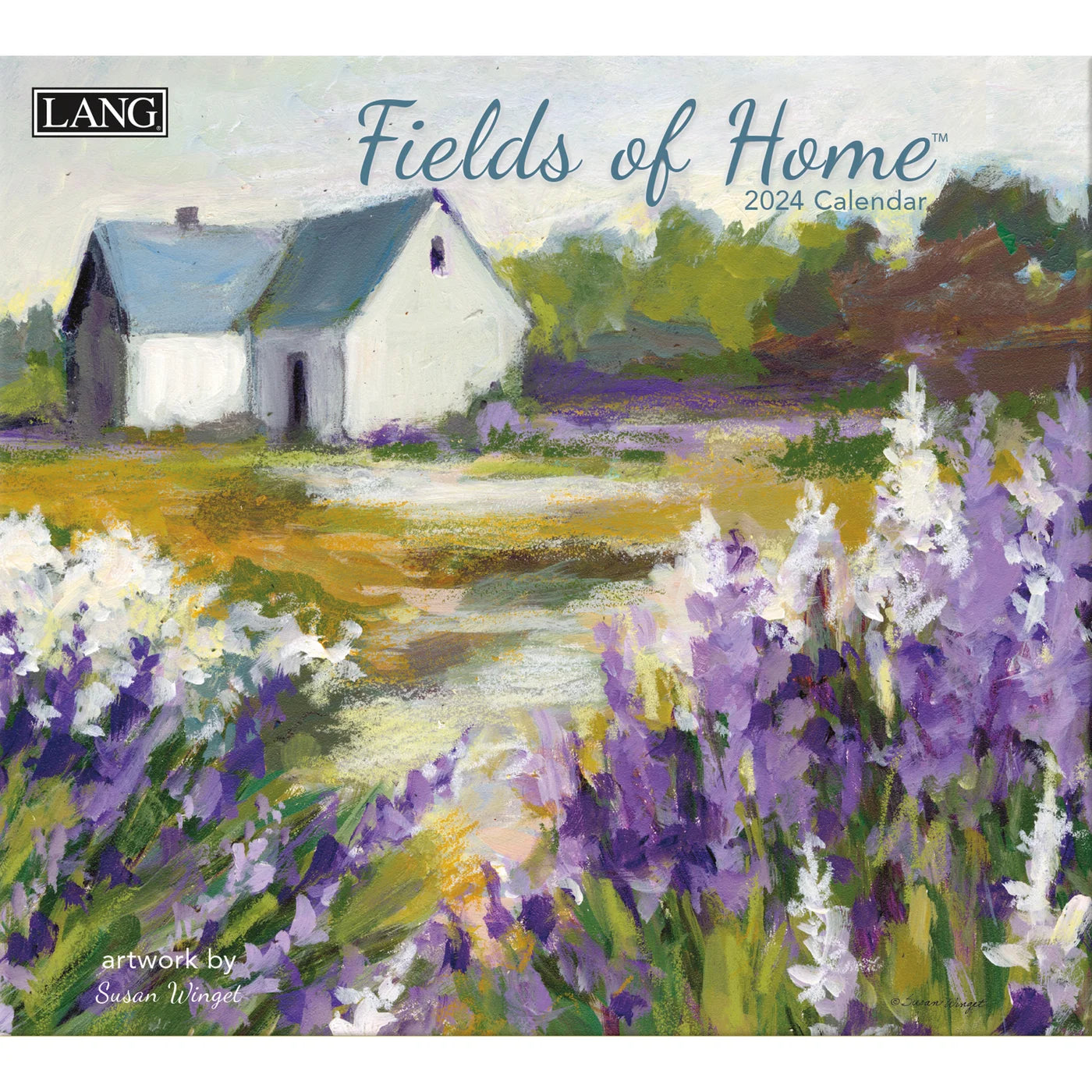 2024 LANG Fields Of Home By Susan Winget Deluxe Wall Calendar