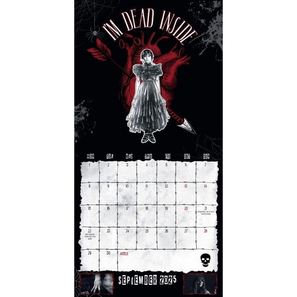 2025 Wednesday - Square Wall Calendar