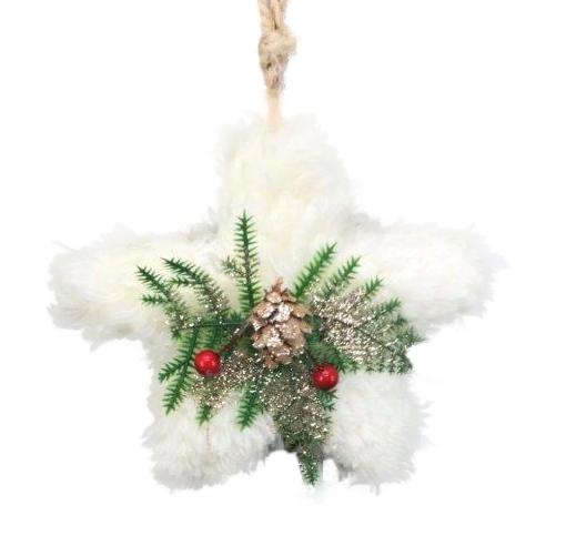 Christmas Star Hanging (13 Cm) - Christmas Decoration