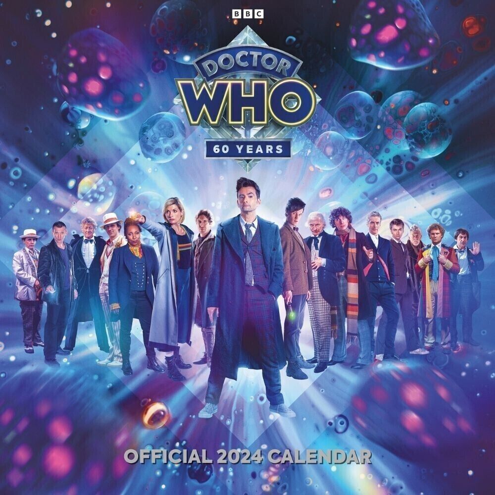 2024 Doctor Who Classic Edition - Square Wall Calendar  SOLD OUT