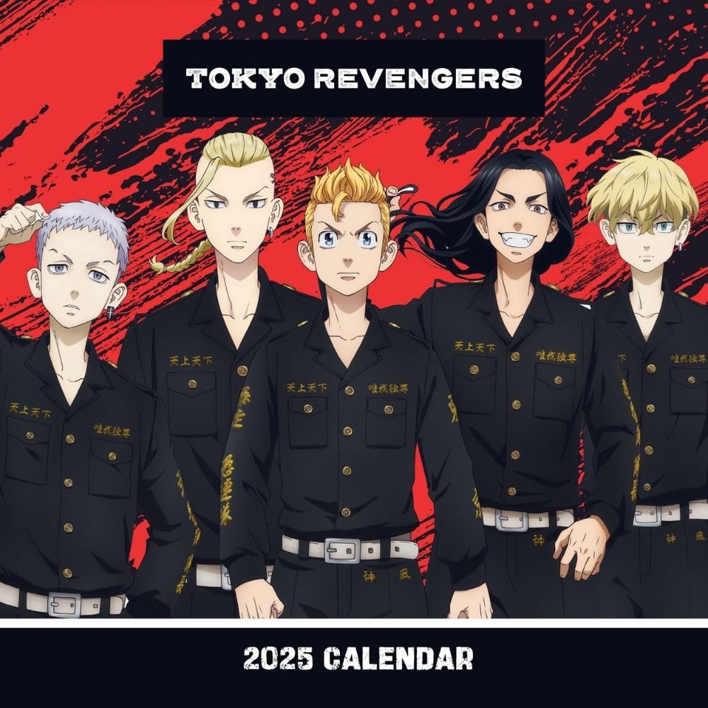 2025 Tokyo Revengers - Square Wall Calendar