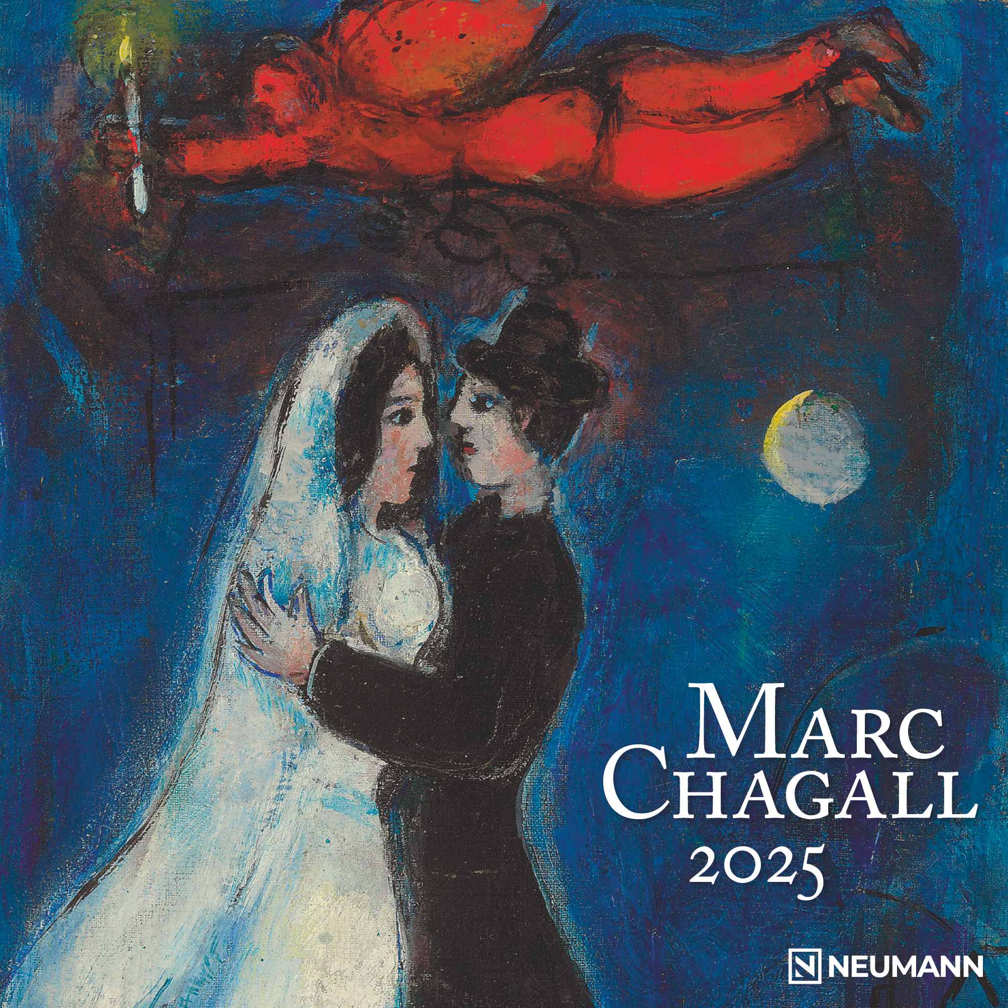 2025 Marc Chagall - Square Wall Calendar