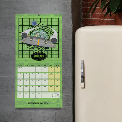 2024 Rick & Morty - Square Wall Calendar