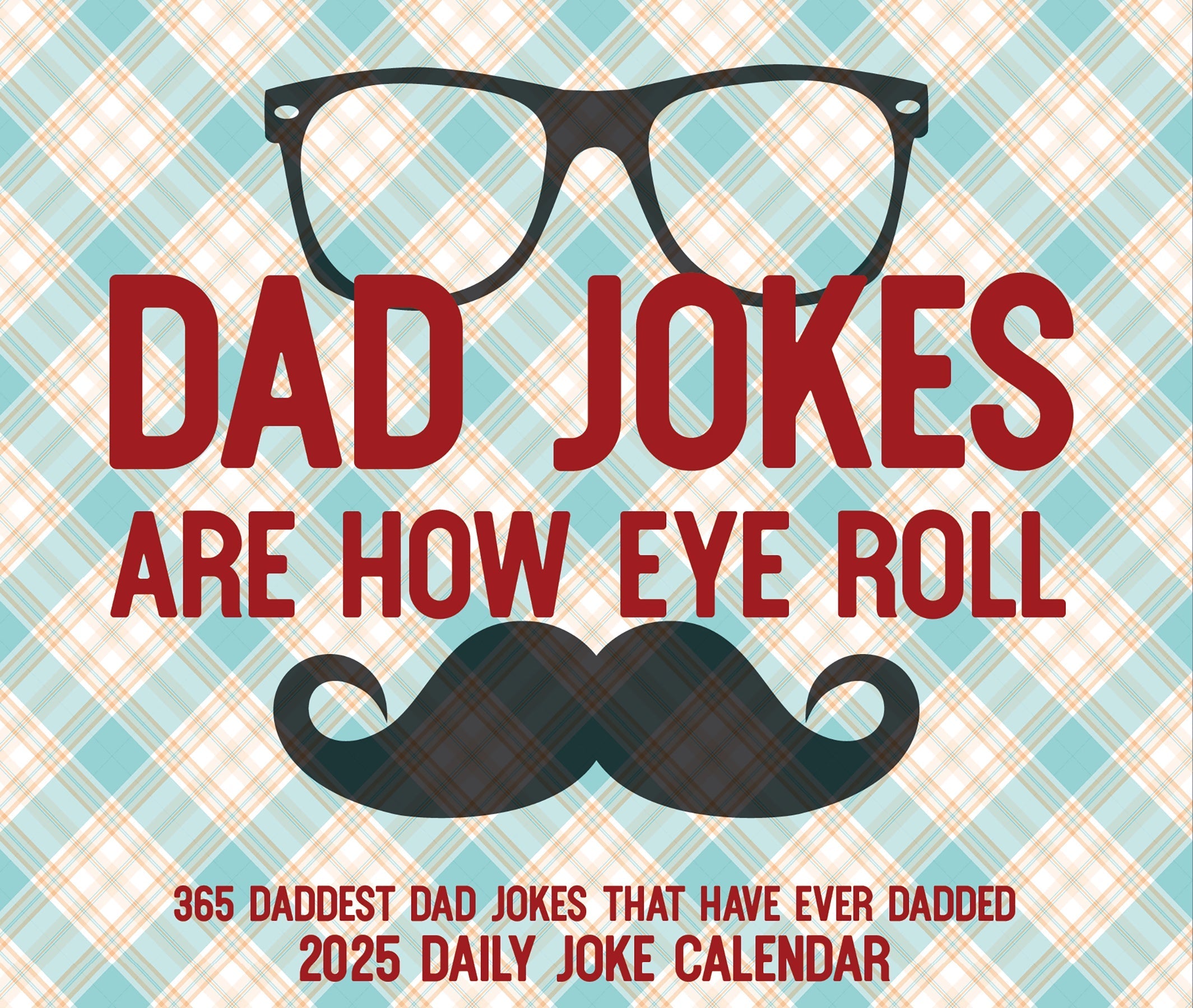 2025 Dad Jokes Are How Eye Roll - Daily Boxed Page-A-Day Calendar (US Only)