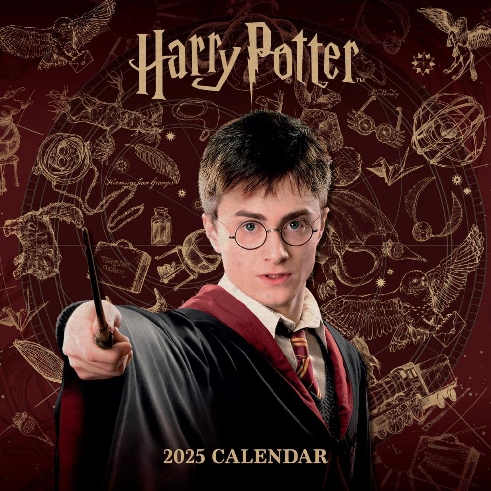 2025 Harry Potter - Square Wall Calendar