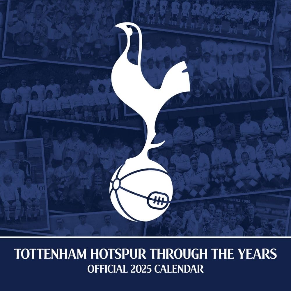 2025 Tottenham Hotspur Legends - Square Wall Calendar