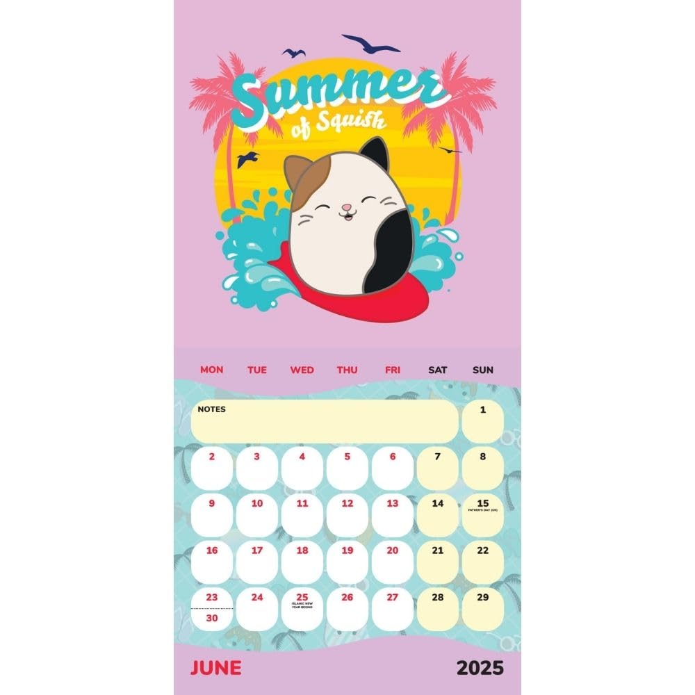 2025 Squishmallows - Square Wall Calendar