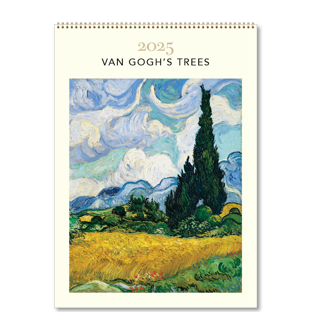 2025 Van Gogh's Trees - Deluxe Wall Calendar