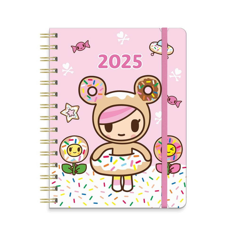 2025 Tokidoki Donutella - Deluxe Compact Flexi Weekly & Monthly Diary/Planner