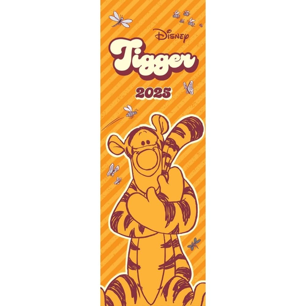 2025 Tigger - Slim Wall Calendar