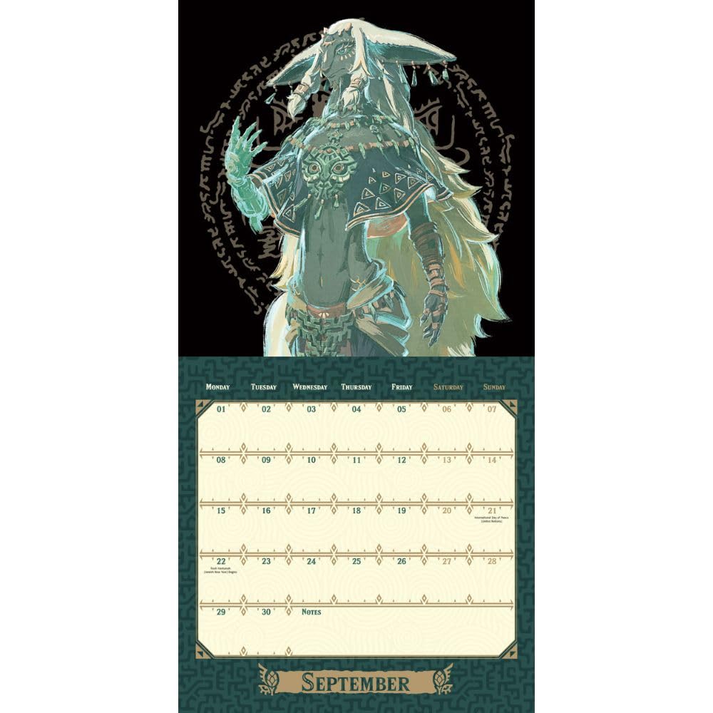 2025 The Legend Of Zelda - Square Wall Calendar