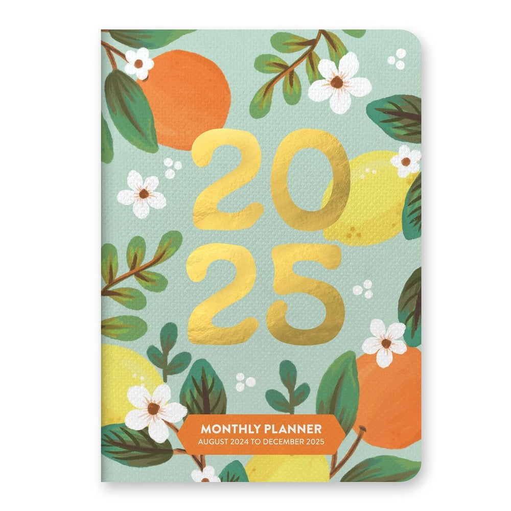 2025 Fruit & Flora - Monthly Pocket Diary/Planner