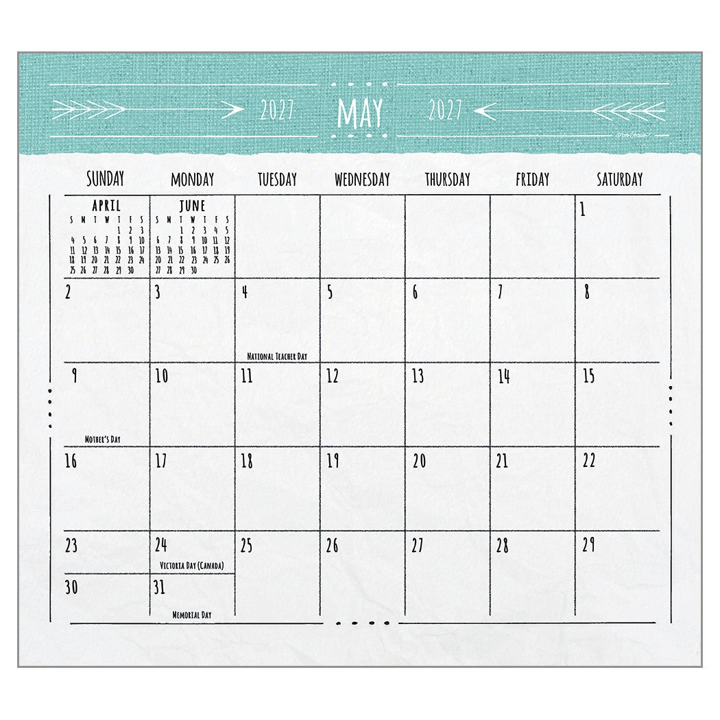 2027 Family Matters - Deluxe Wall Calendar